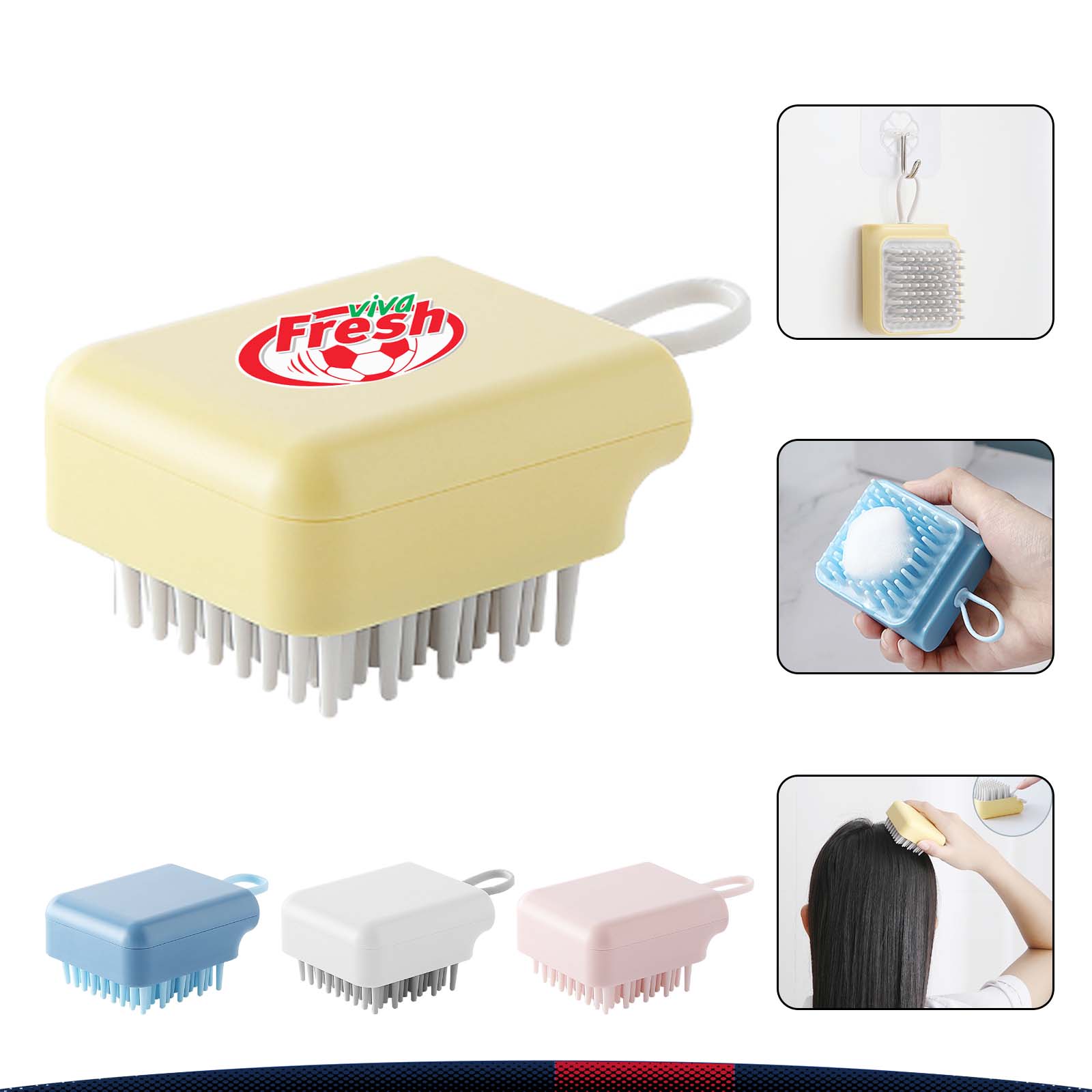 Satty Scalp Massager Brush 3