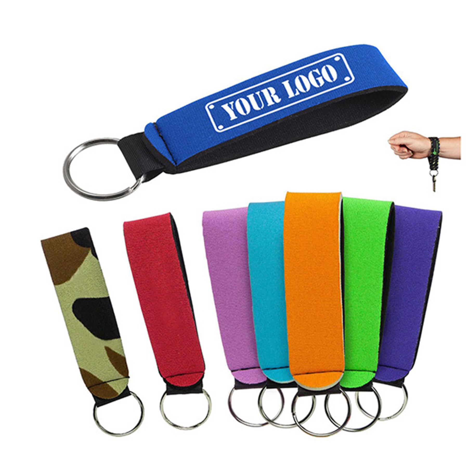 Neoprene Keychain 3