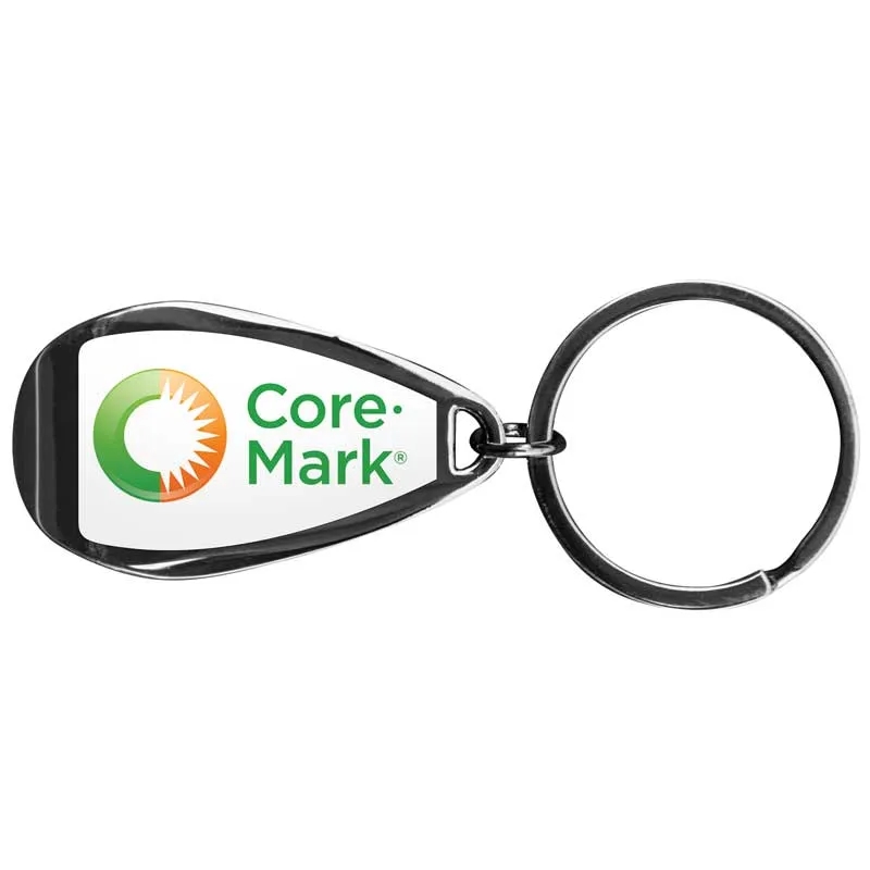 The Gunmetal Apri Bottle Opener Key Chain