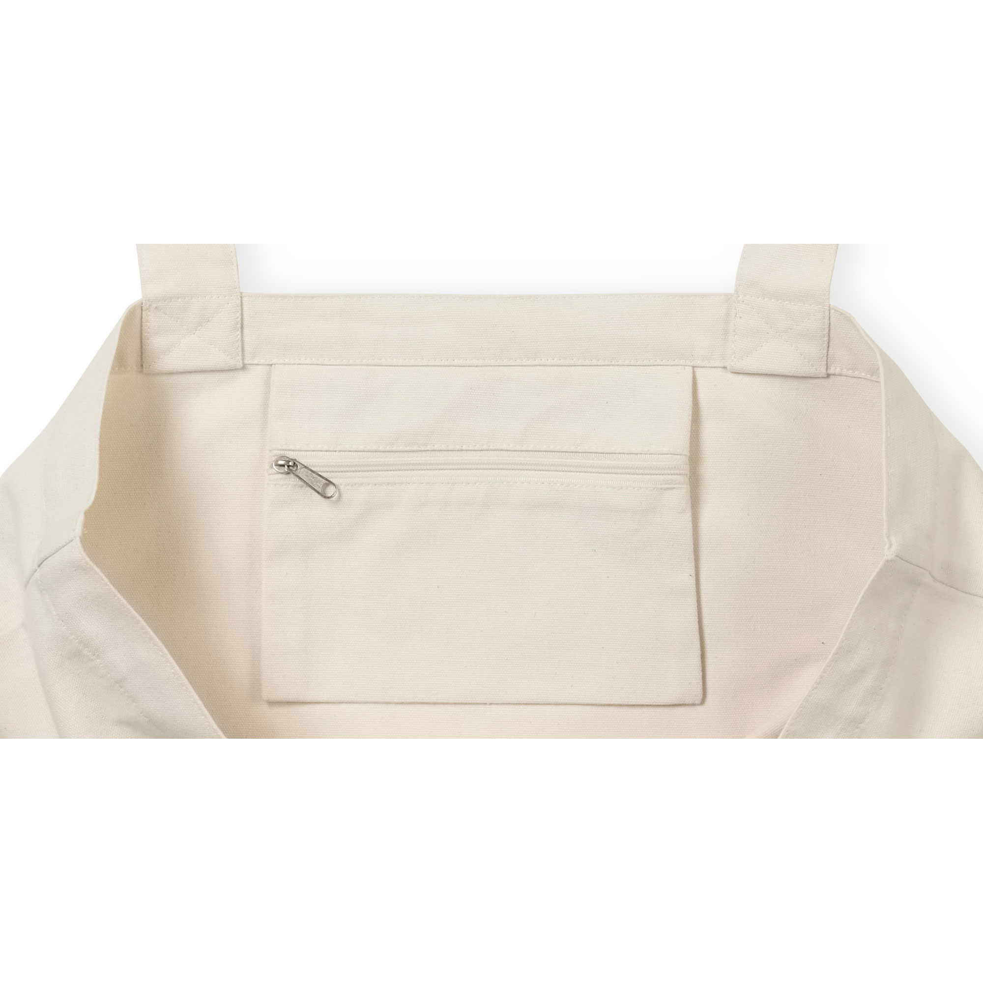 Recycled Cotton Shopper Tote with Interior Pocket - AWARE™ 20