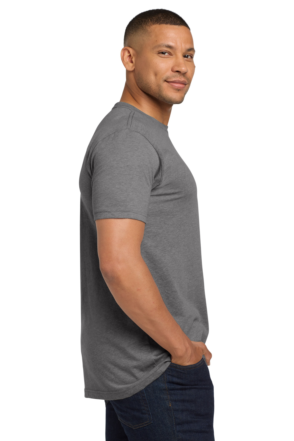Next Level Apparel Adult CVC Sueded Tee. NL6410 76