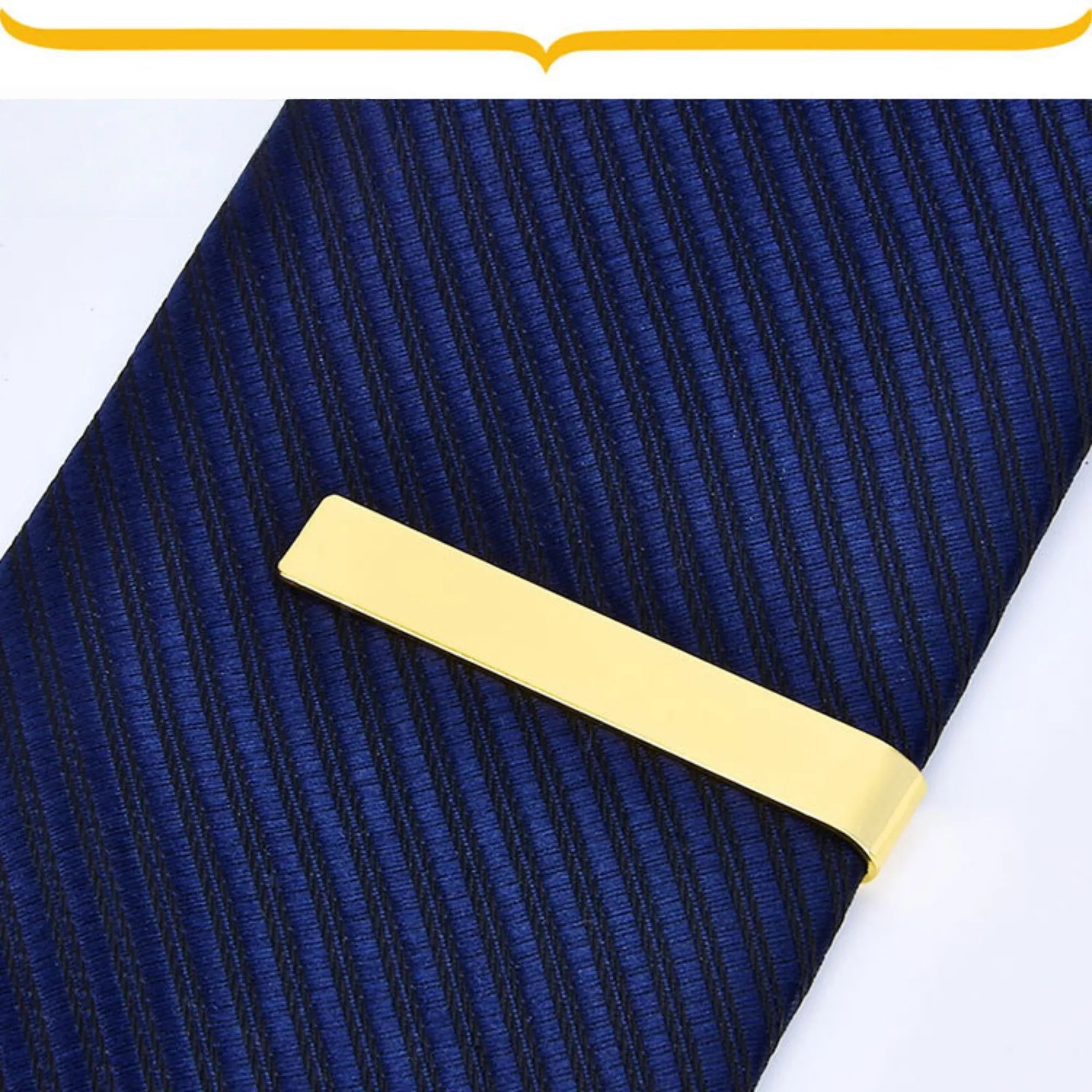 Men's stainless steel tie clip 3
