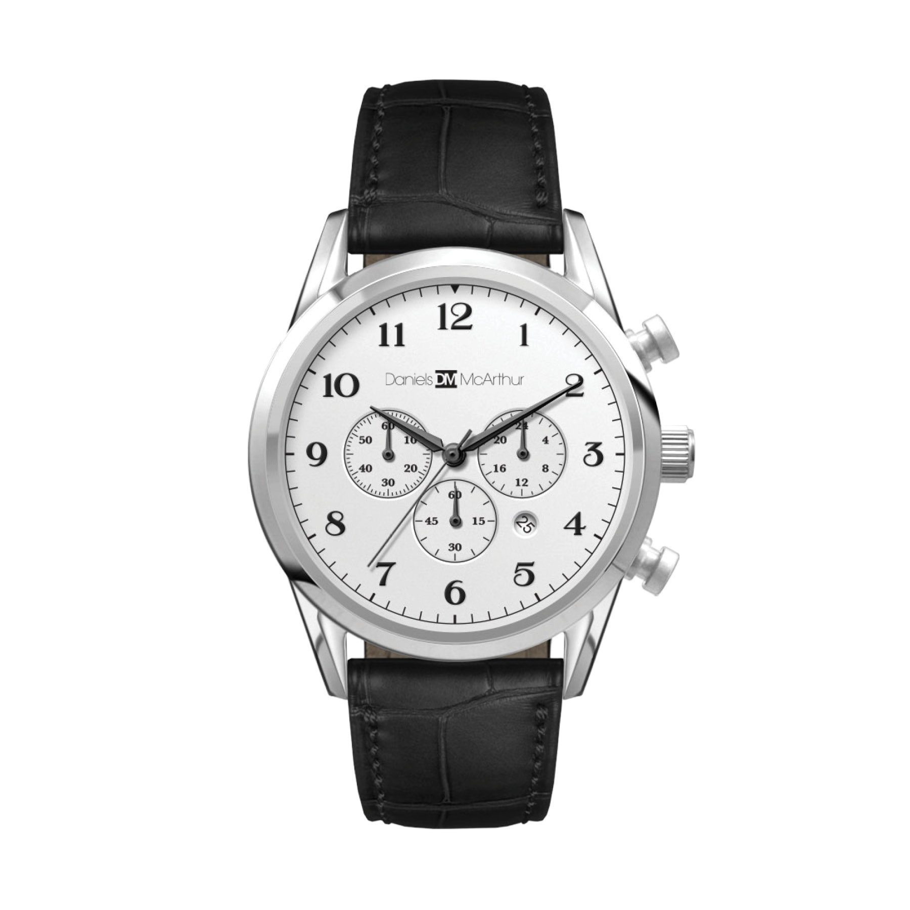 42MM, SS, SILVER CASE, CHRONO MVT, DTE 3