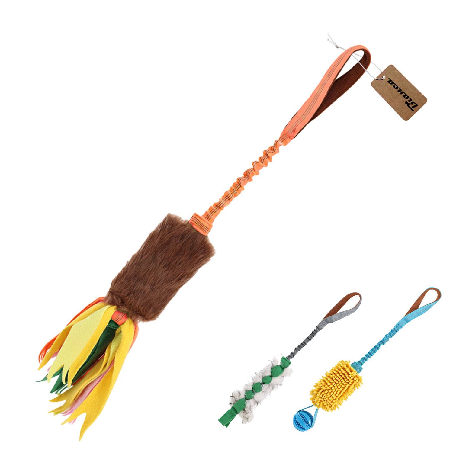Elastic Dog Chew Rope Interactive Toy 3