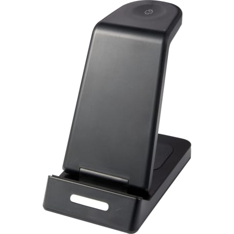 TriCharged 3-in-1 15W Wireless Charging Stand 5