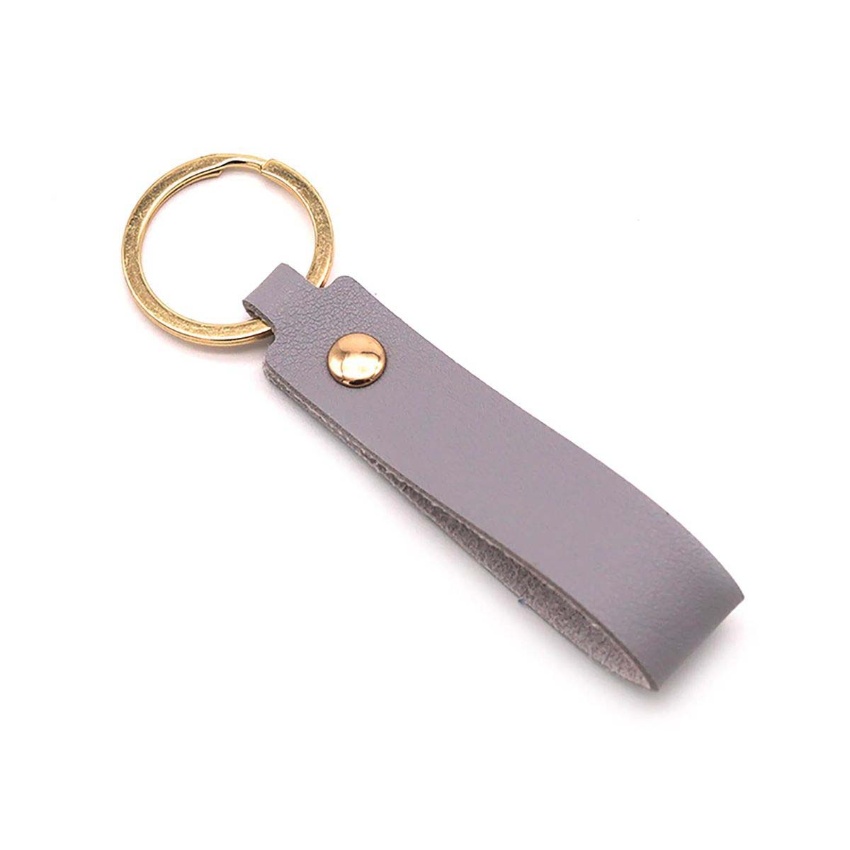 Leather Keychain for Car Home and Office Keys 8