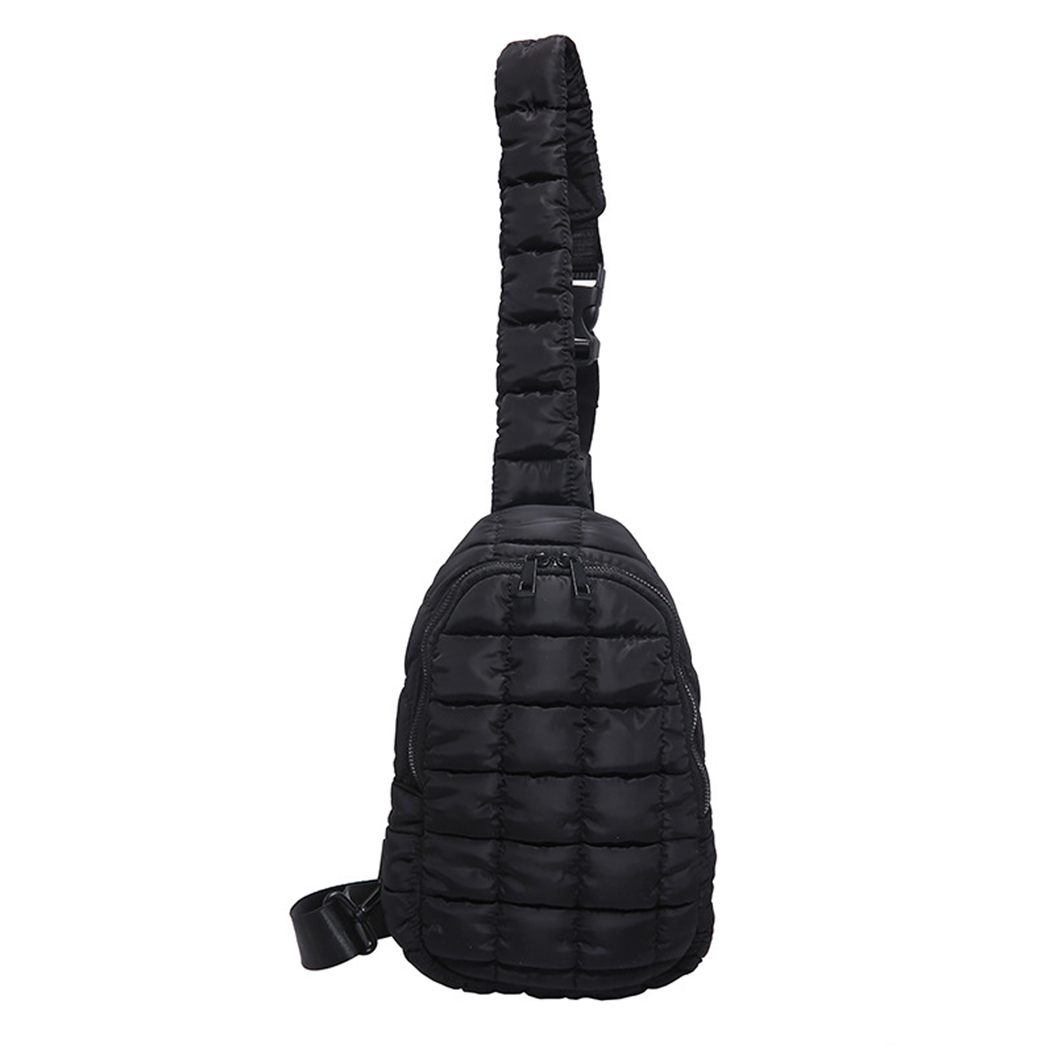 Nylon Waterproof Puffer Sling Bag 18