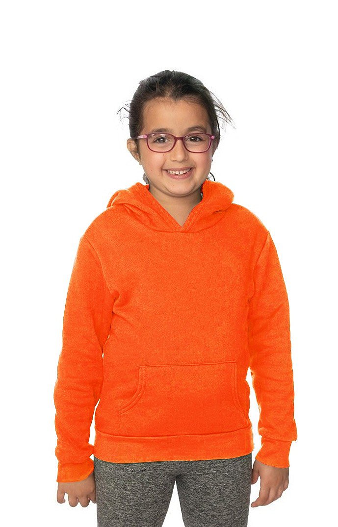 Youth Fashion Fleece Neon Pullover Hoodie 2