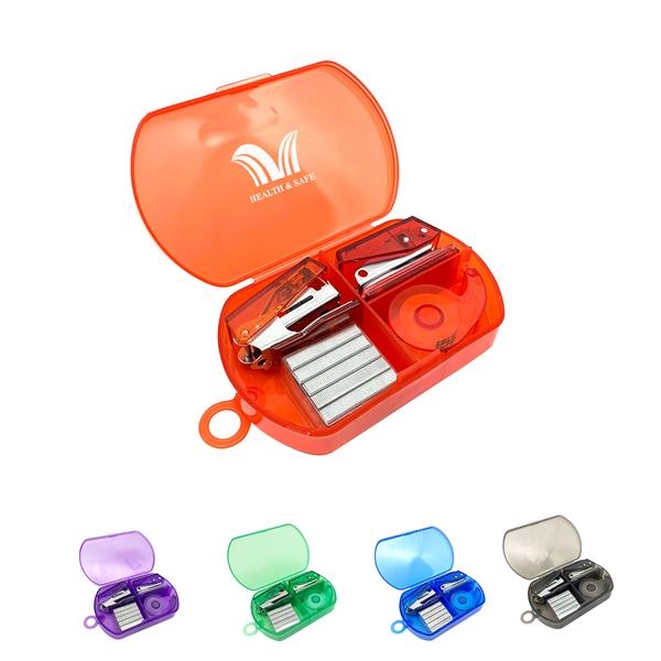 Office Supplies Set Desk Accessories Kits Stapler 1