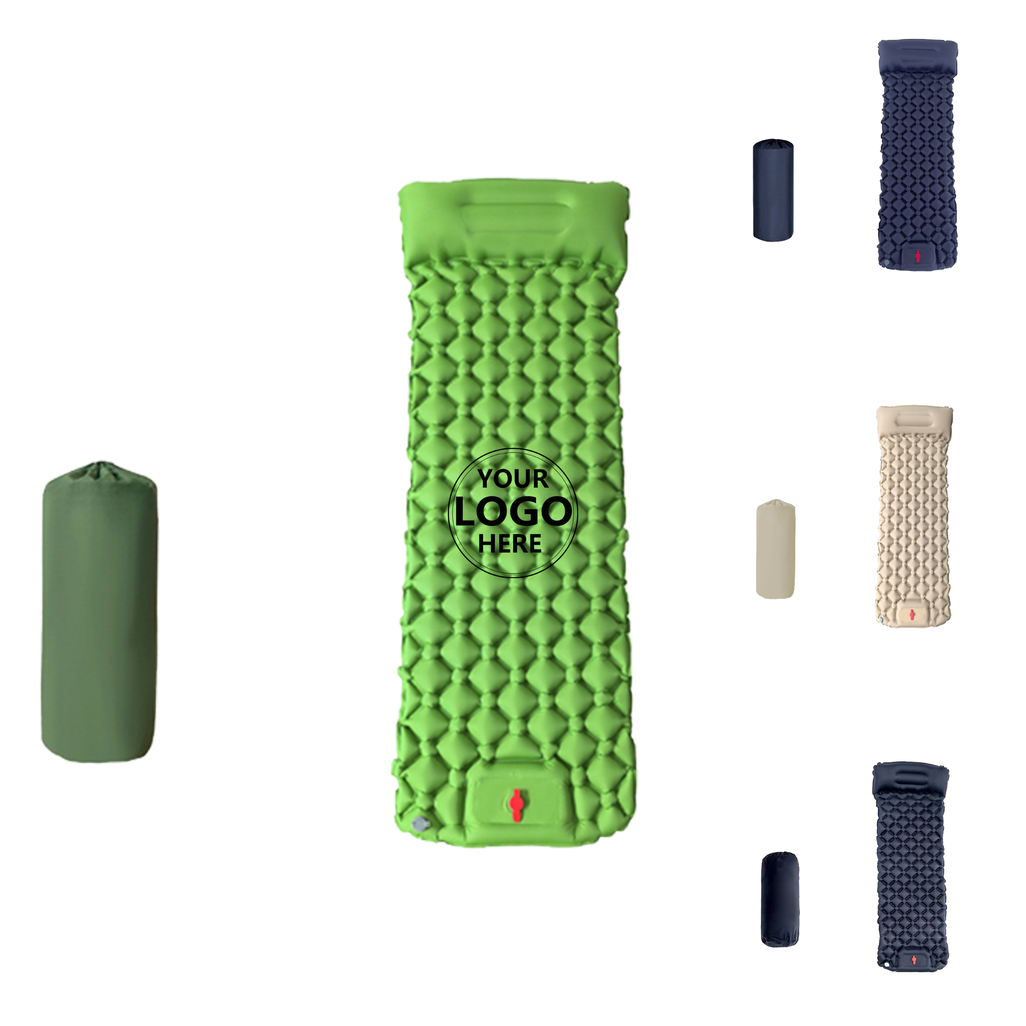 Foot-Pump TPU Camping Pillow 2