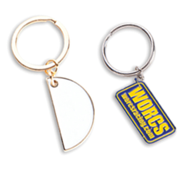 1.25" Soft Enamel Key Chain (1 Sided) 4