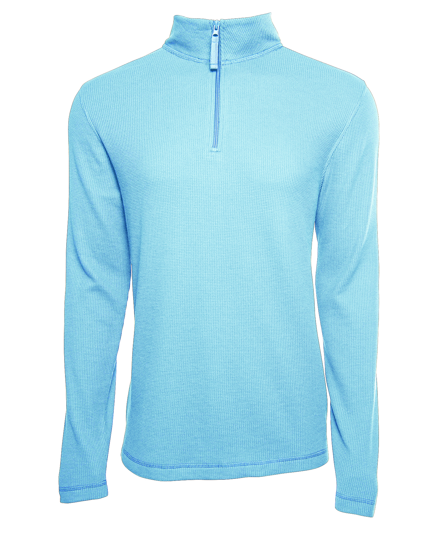 Men's Lightweight Waffle Quarter Zip Pullover 42