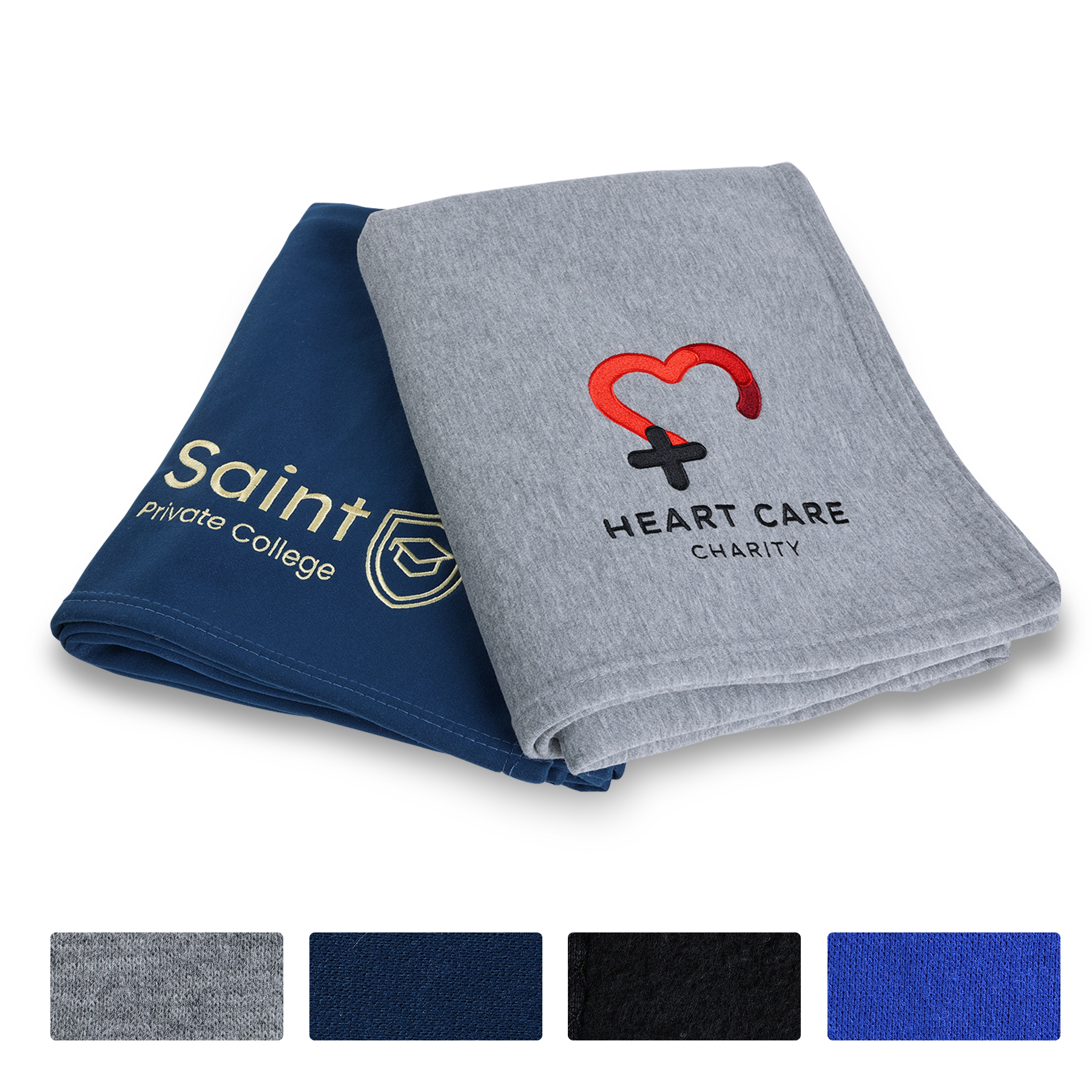 290GSM Sweatshirt Throw Blanket 50" X 60" 6
