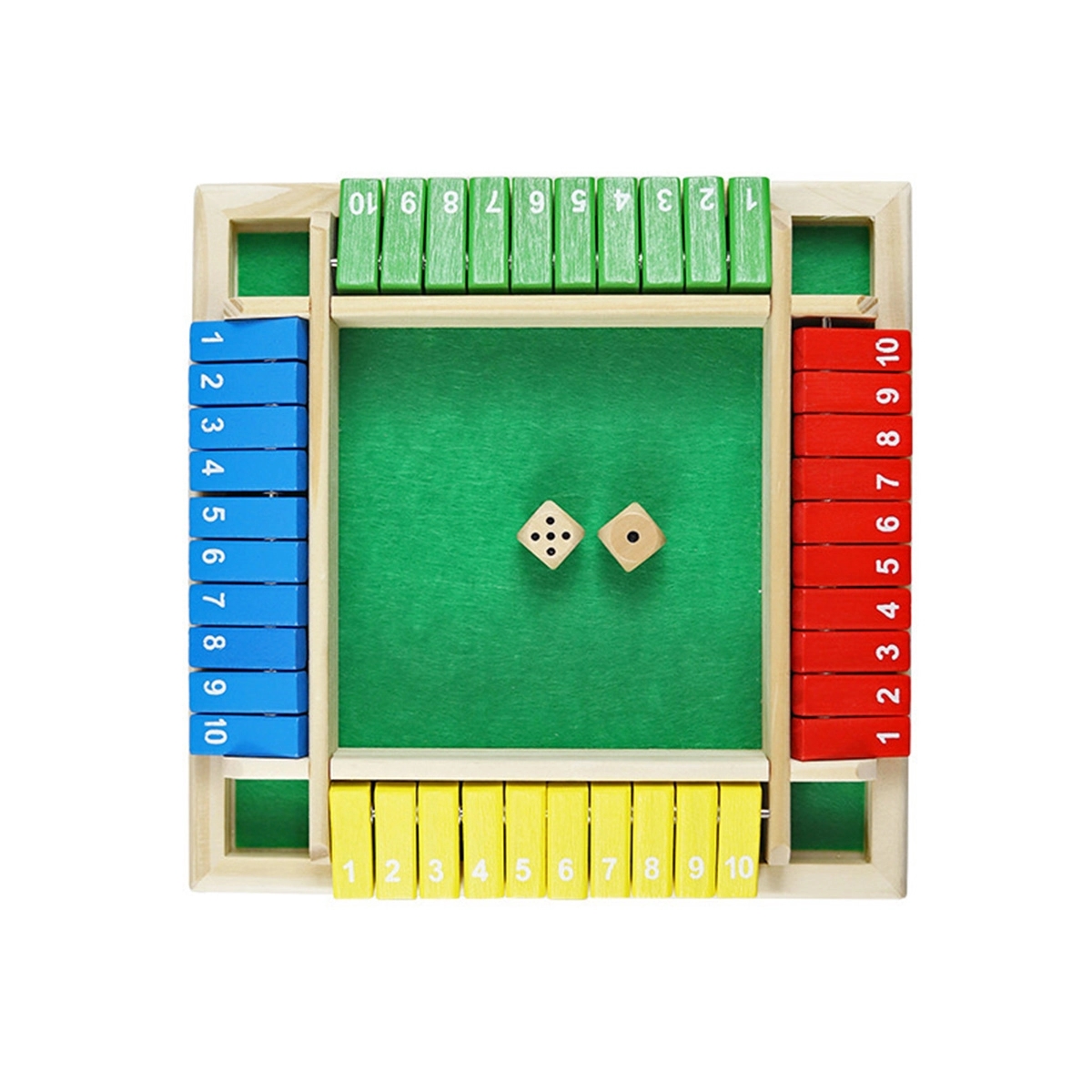 Shut The Box Wooden Board Game 6