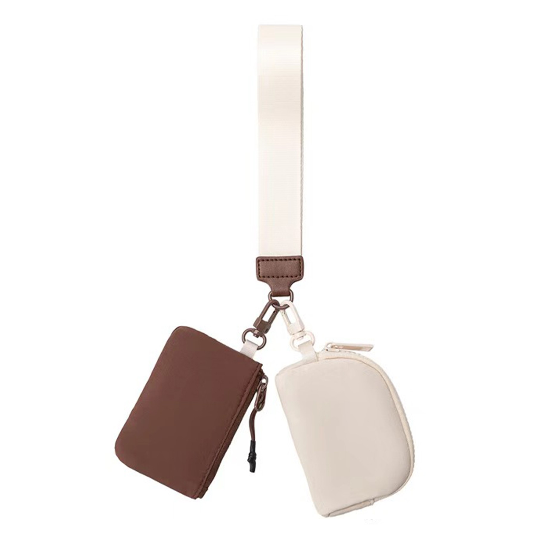 Dual Pouch Wristlet Wallet for Women 6