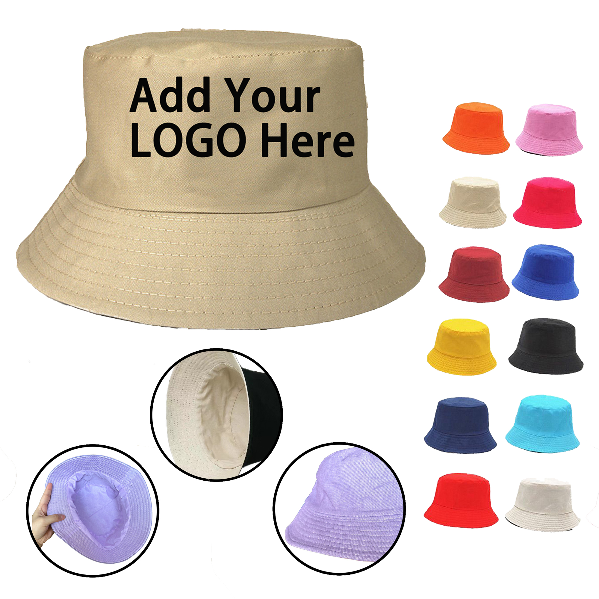 Polyester-Cotton Blend Durable Fisherman's Hat 2
