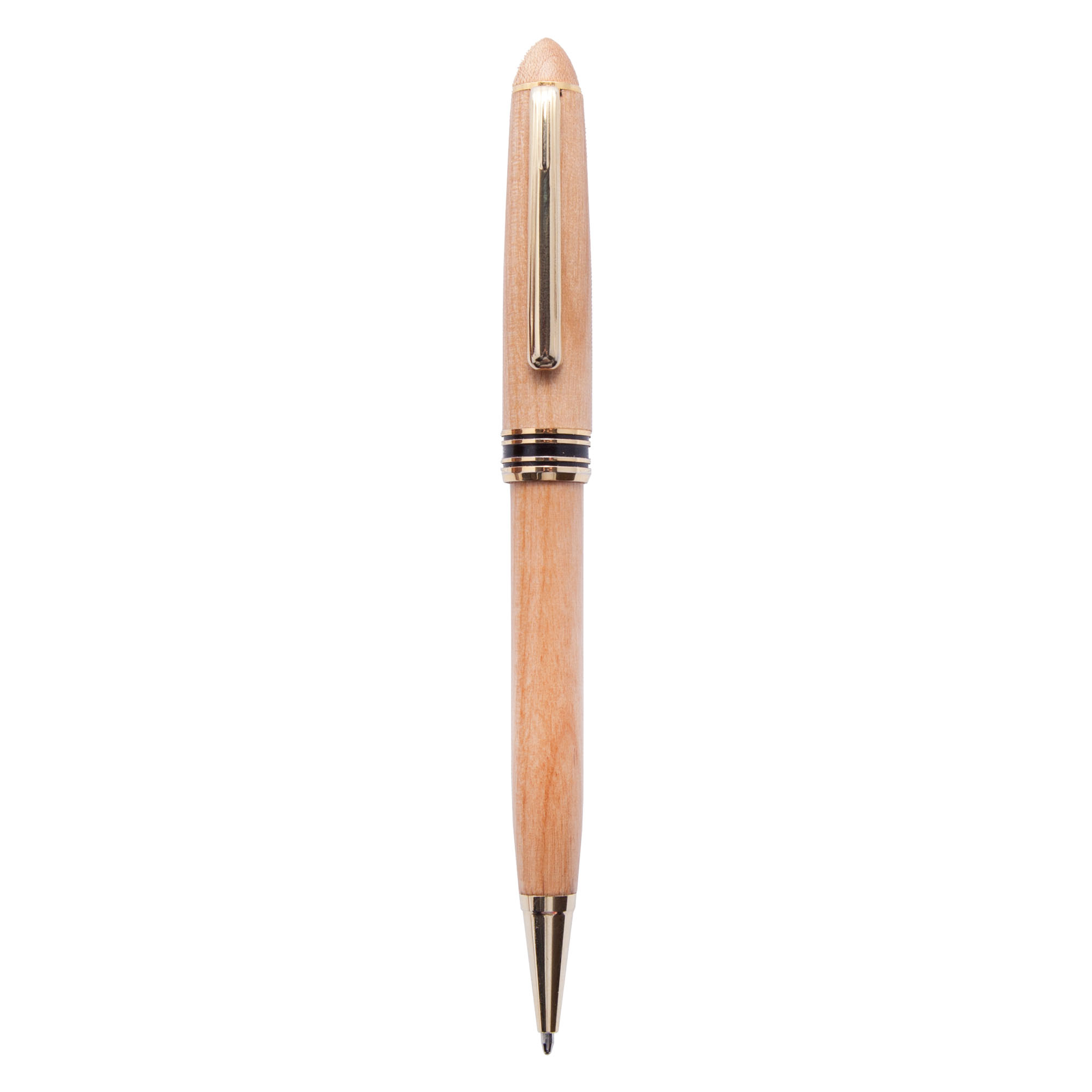 Wooden Illusion Twist Action Ballpoint Pen