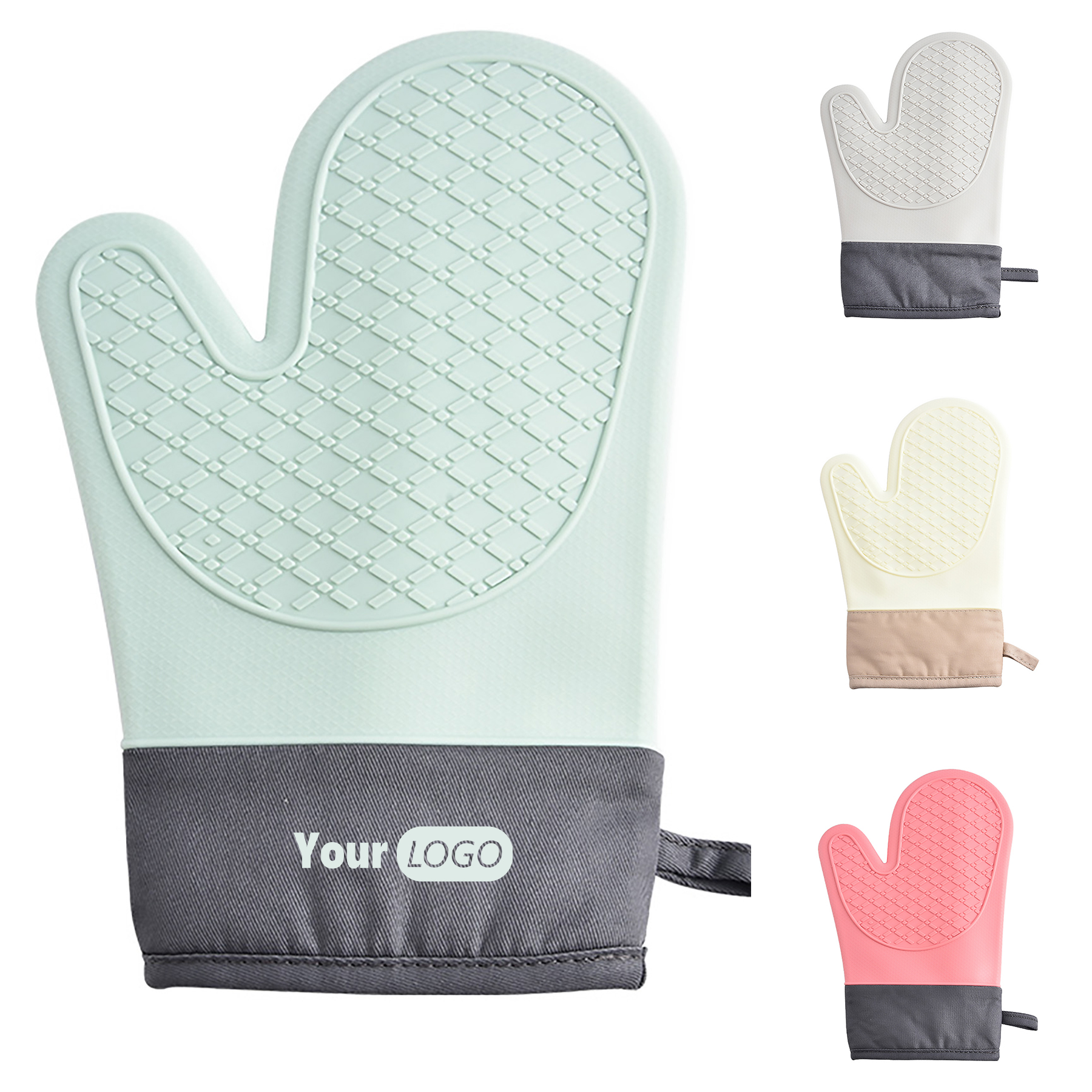 Silicone Insulated Oven Mitts 7