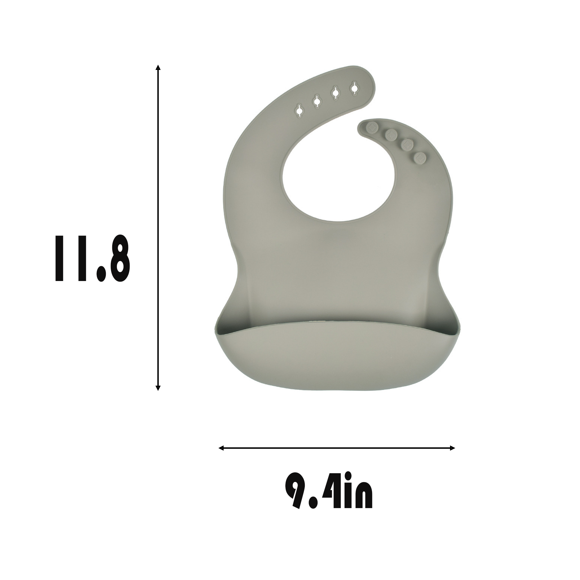 Children's Silicone Integrated Bib 9