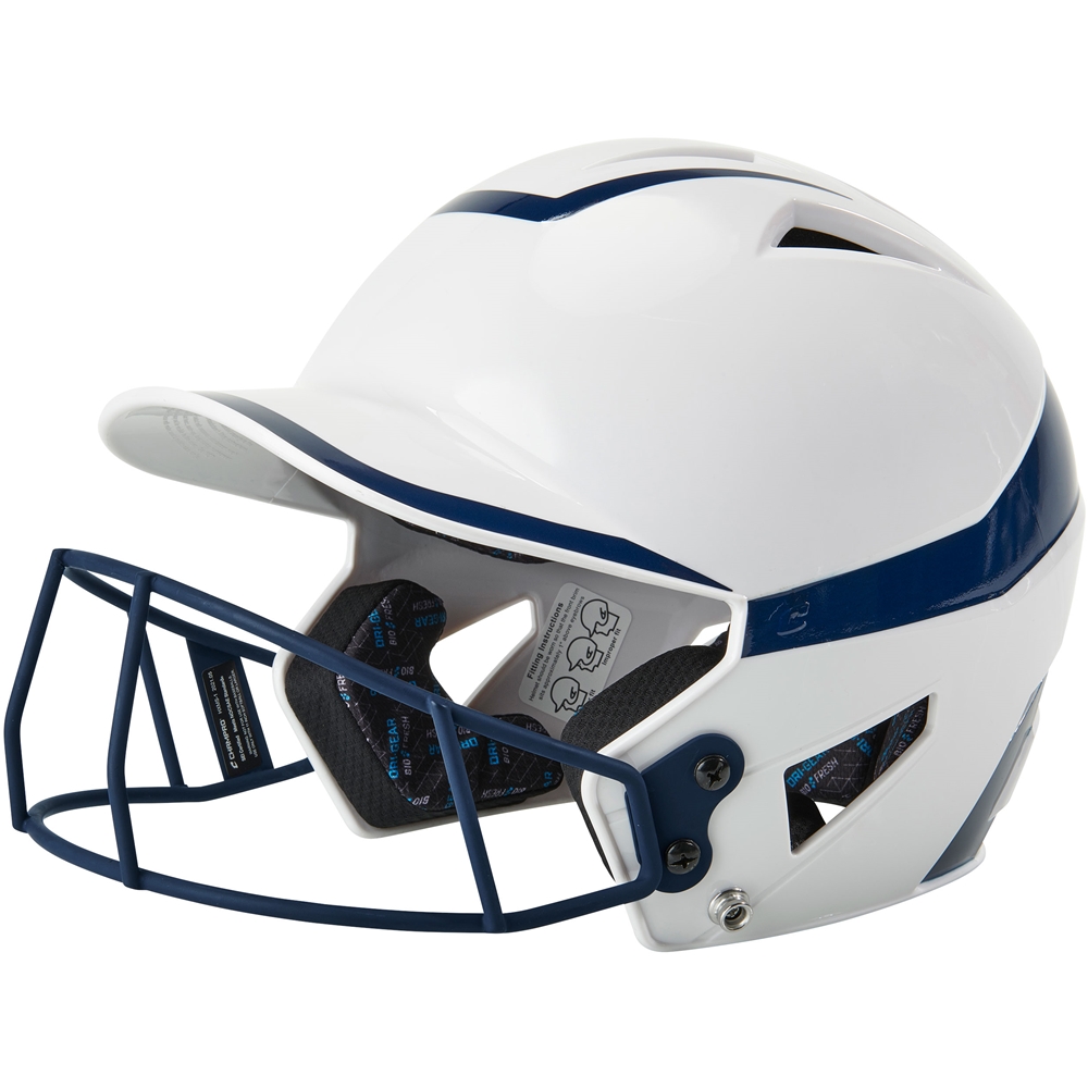HX Rise Pro Batting Helmet w/Facemask 5