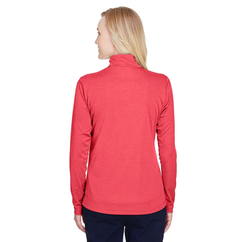 Team 365 Ladies' Zone Sonic Heather Performance Quarter-Zip 11