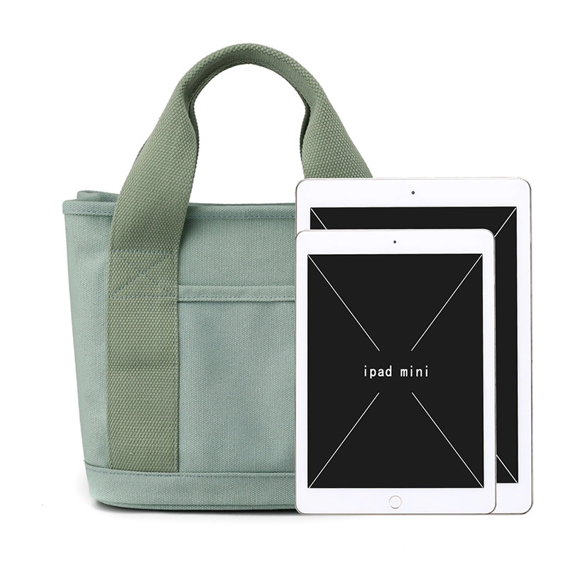 Large Capacity Canvas Tote Bag, custom tote bag with logo imprint 2