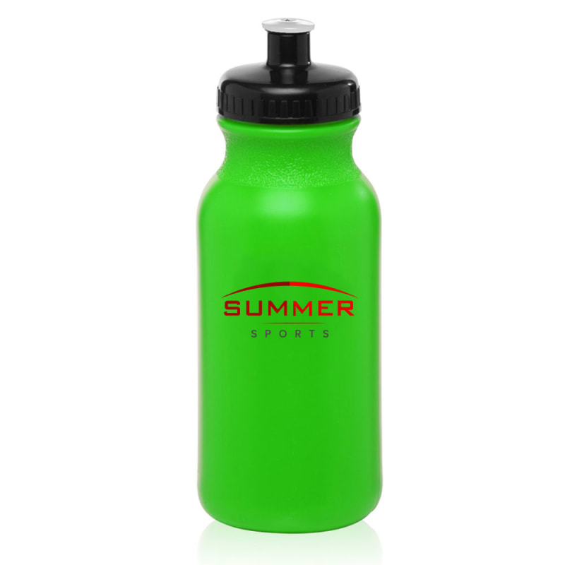 20 Oz Push Cap Sports Water Bottles 10