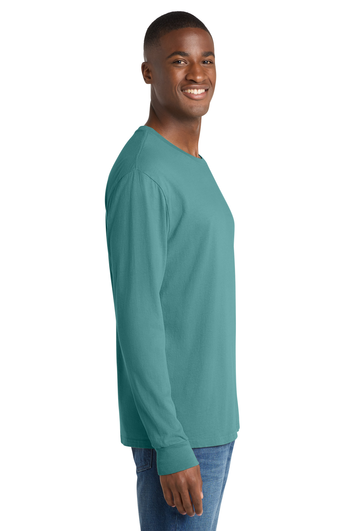 Port & Co Beach Wash Garment-Dyed Long Sleeve Tee PC099LS 56