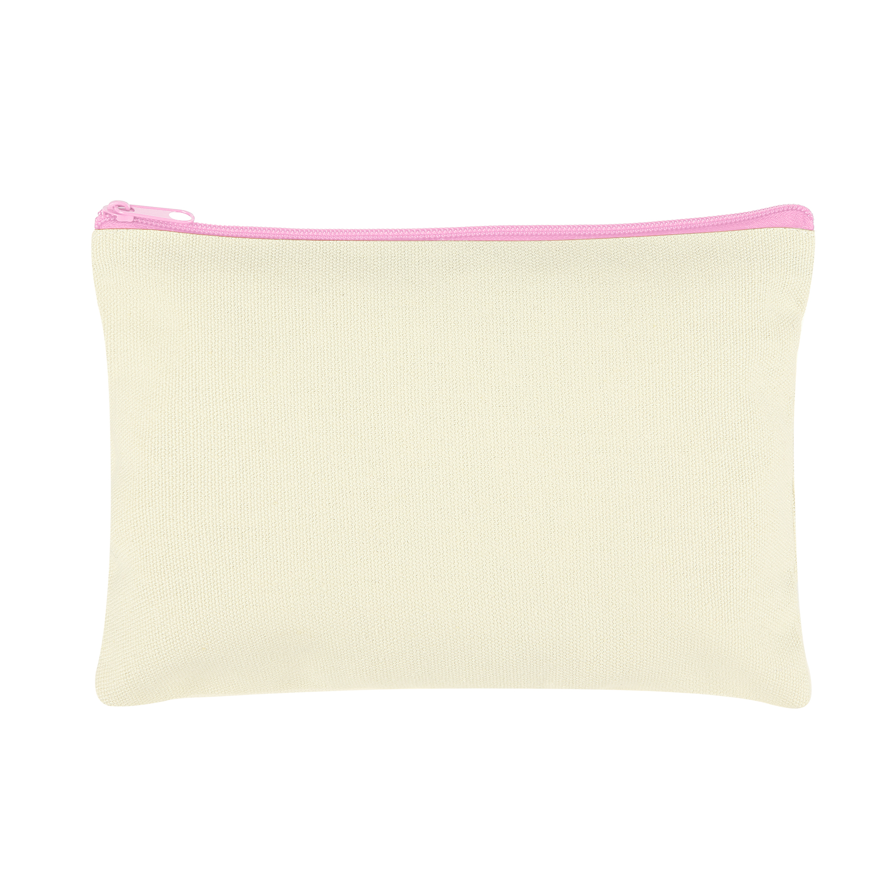 9" x 6" Cotton Canvas Zipper Pouch 31