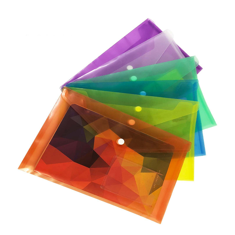 A5 Transparent File Pocket with Card Pocket 6