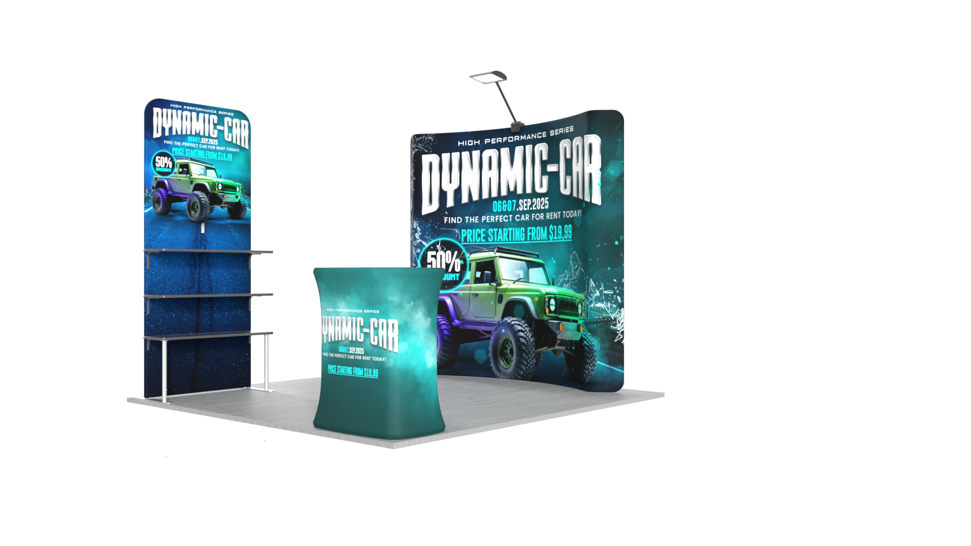 10'x10' Tradeshow Booth Kit - P Kit 5