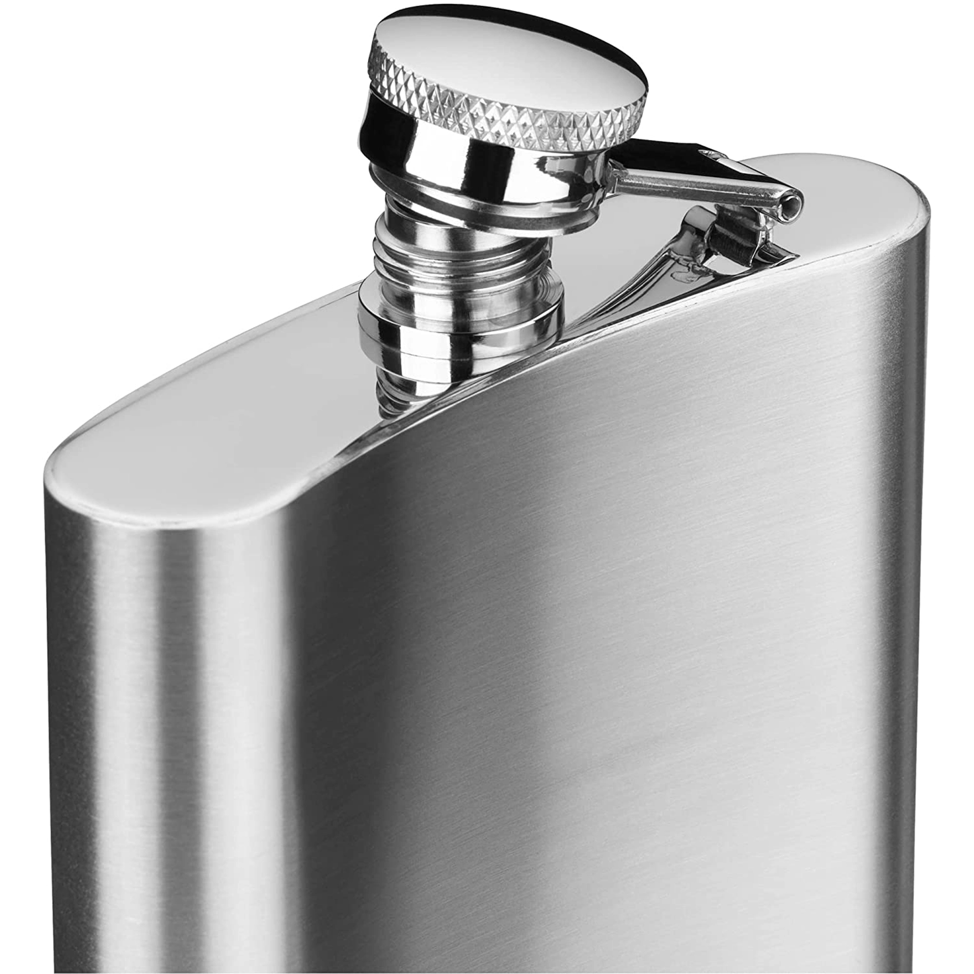 4oz Stainless Steel Flask MOQ 50PCS, custom water bottle with logo imprint 2