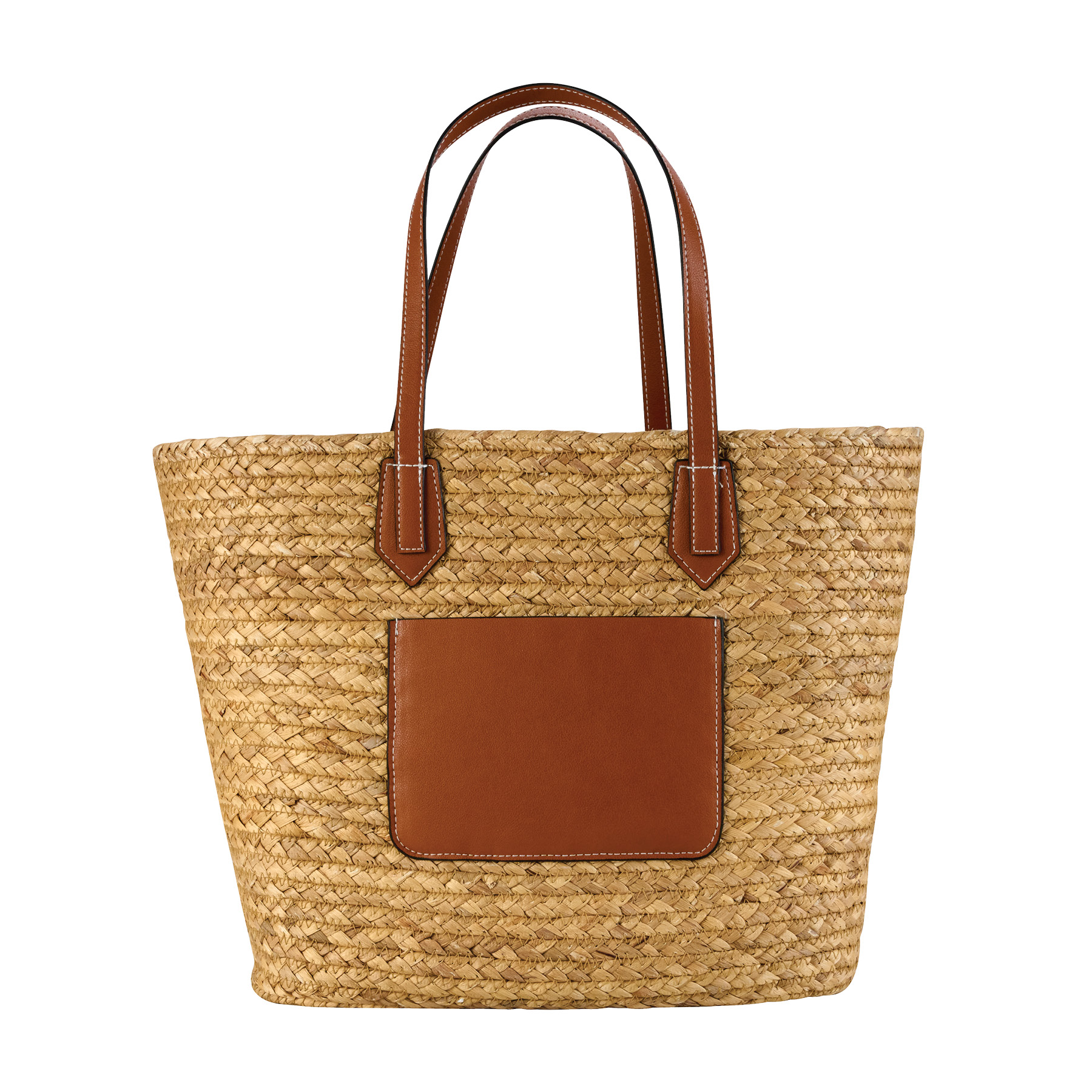 Akena Natural Hyacinth Grass Tote 11