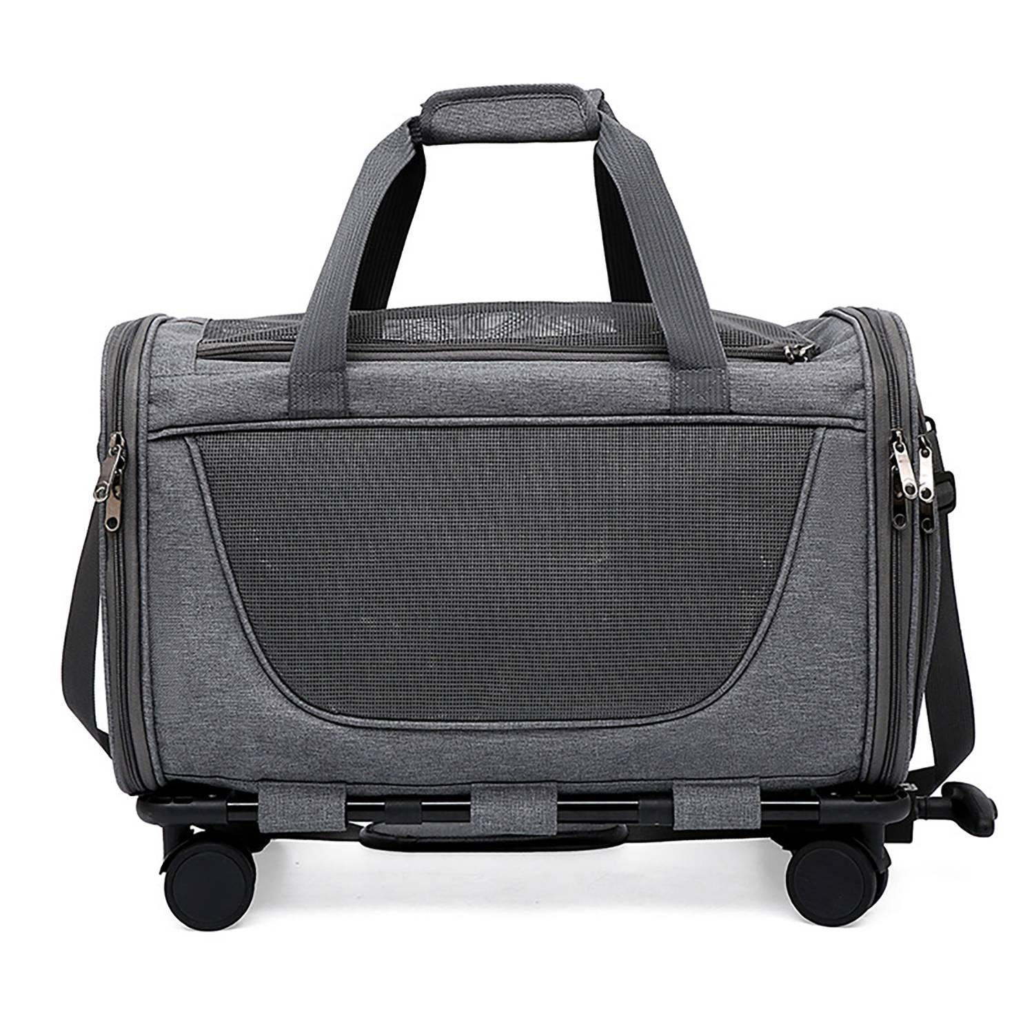 Oxford Pet Trolley Case Mesh Bag 2