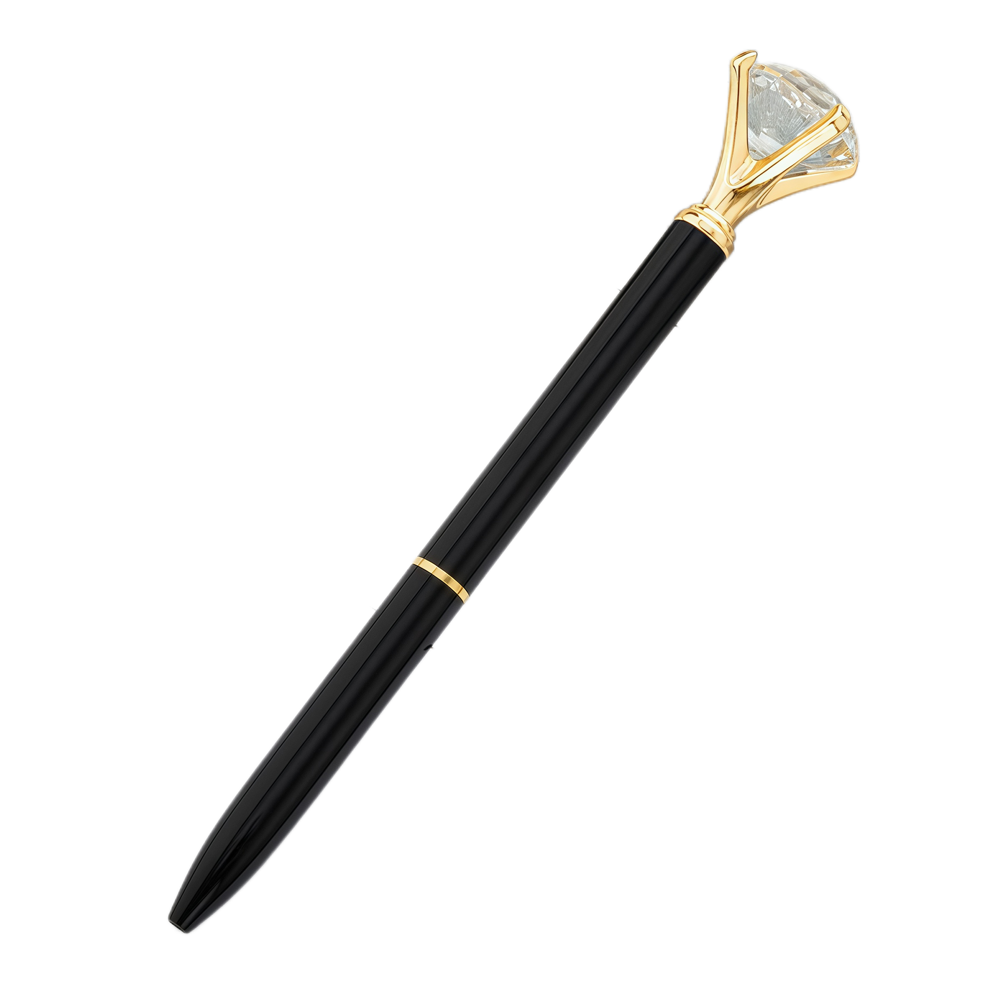 Creative Diamond Plastic Ballpoint Pen - Neutral Ad Gift 4