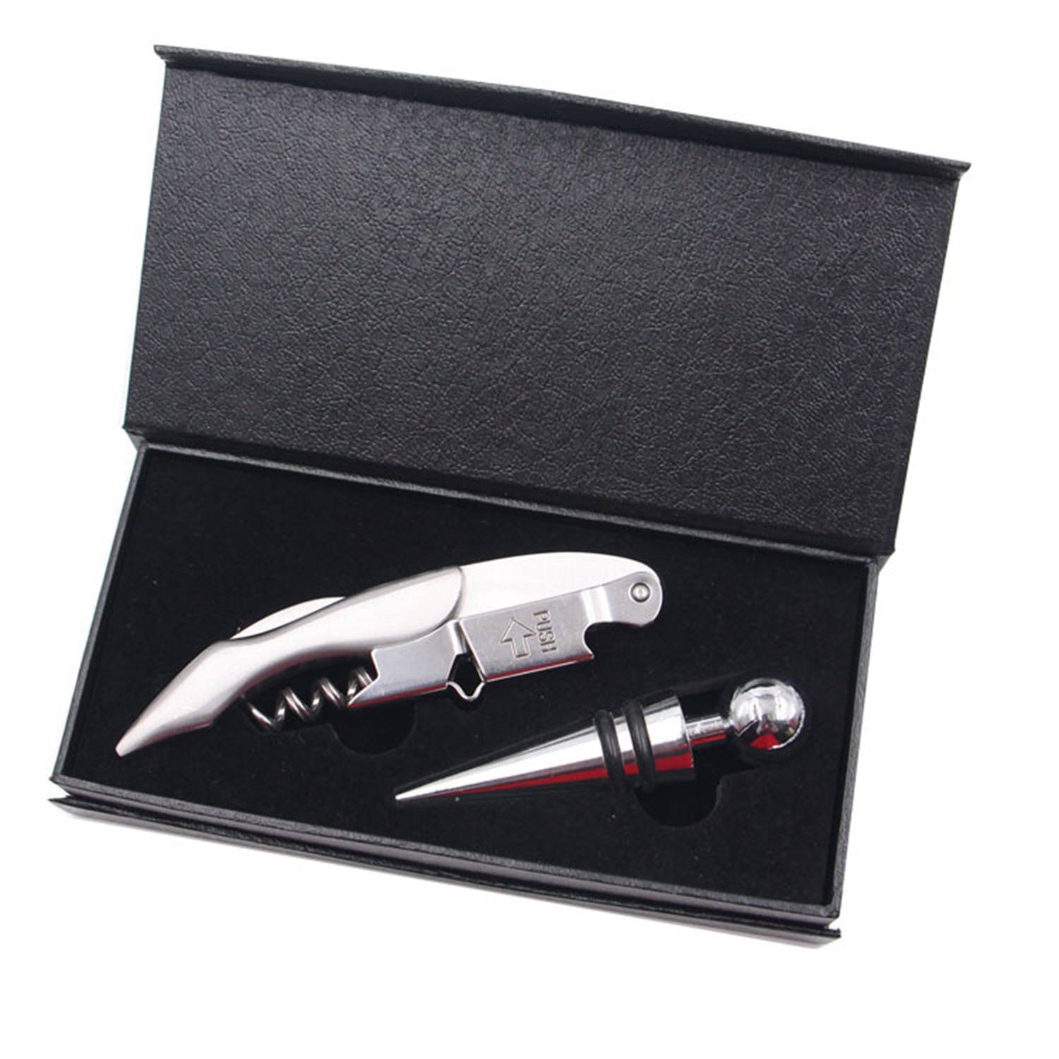 Corkscrew and Wine Stopper Gift Set 3