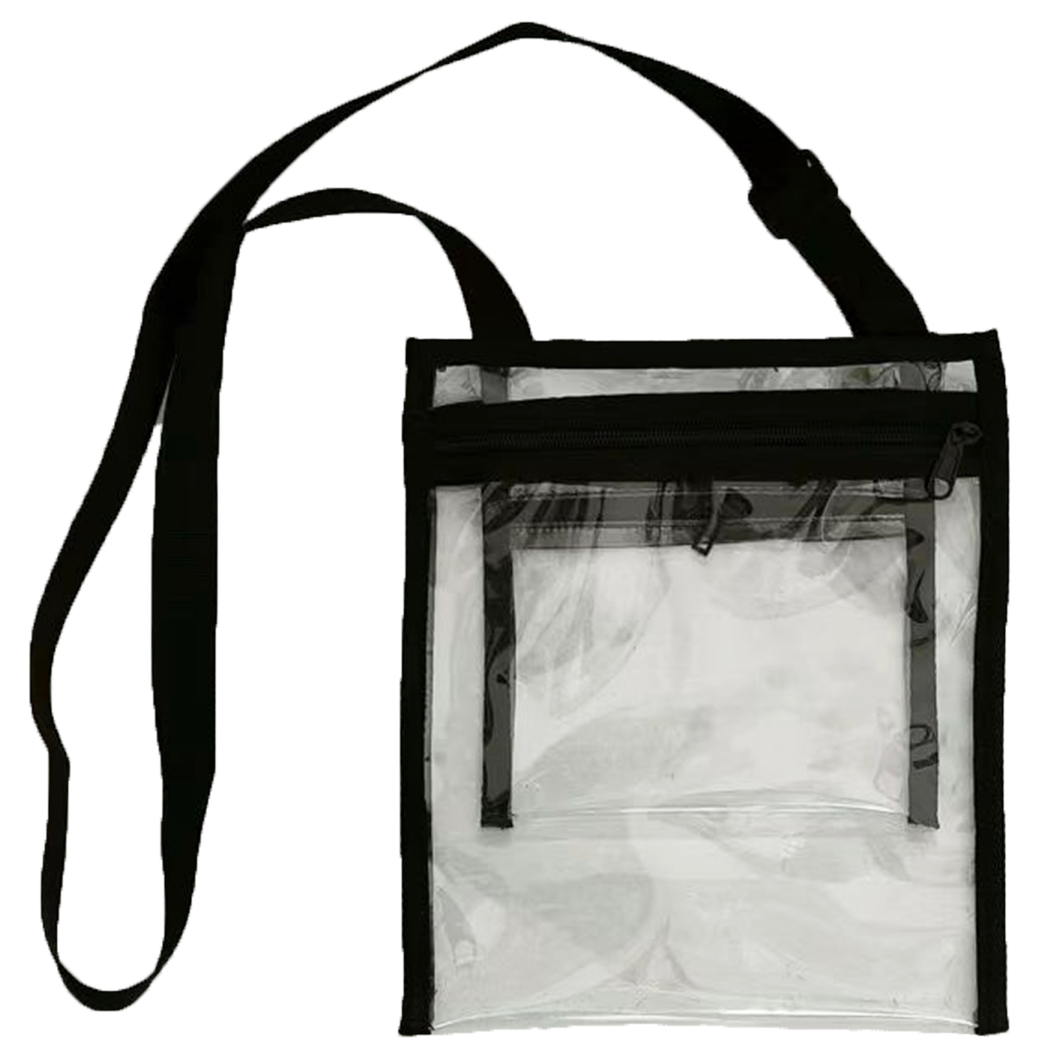 Clear PVC Stadium Shoulder Bag 3
