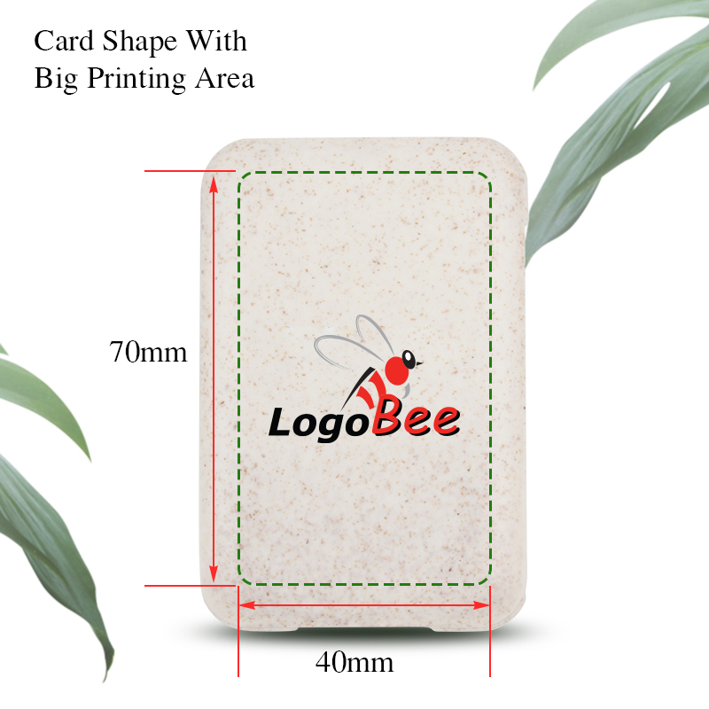 Eco-Friendly 6-in-1 Charging Cable Kit Wheat Straw 9