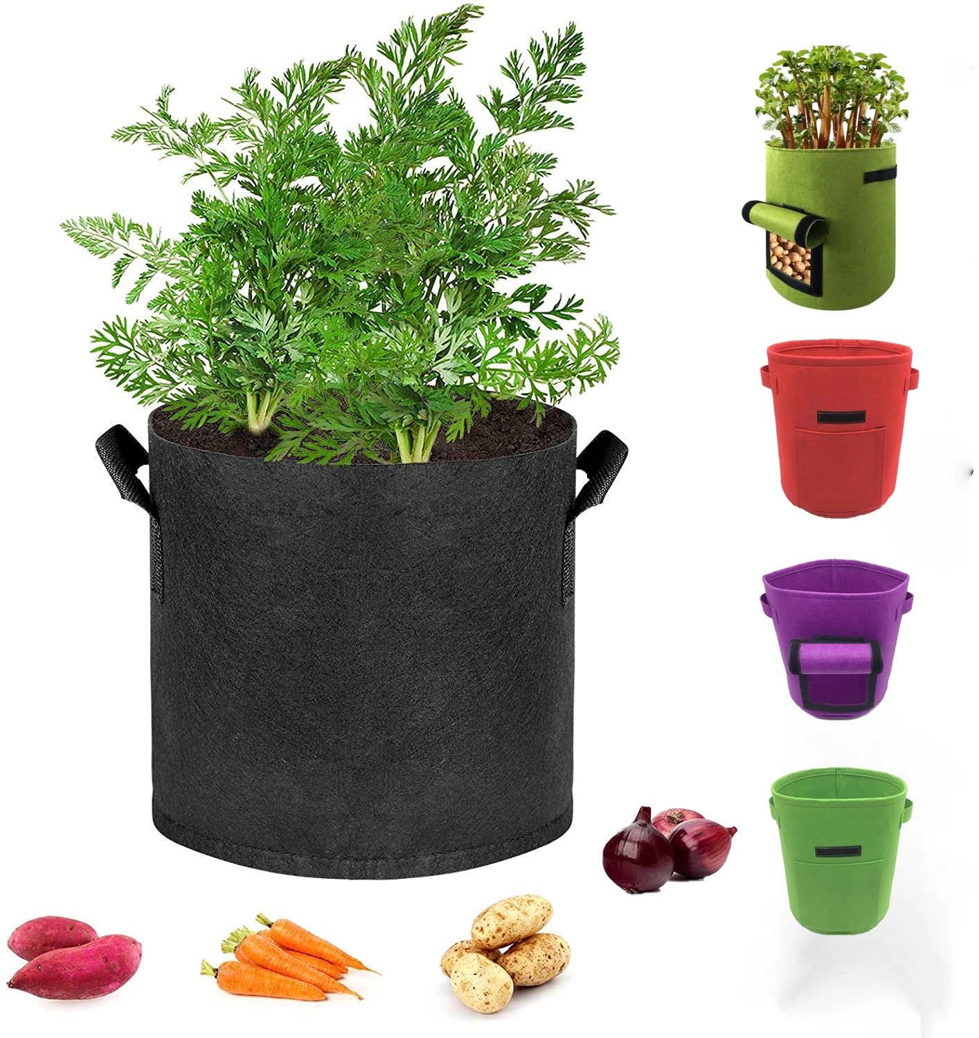 4 Gallon Garden Planting Bags 2
