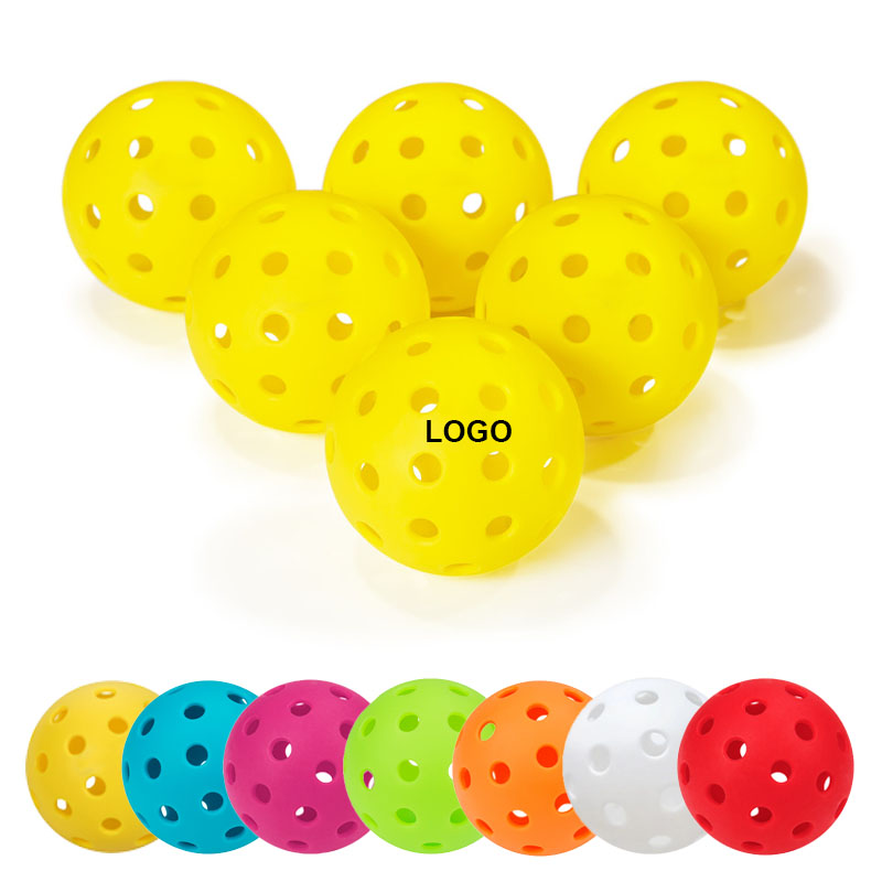 Colorful Outdoor Pickleballs with 40 Holes 2