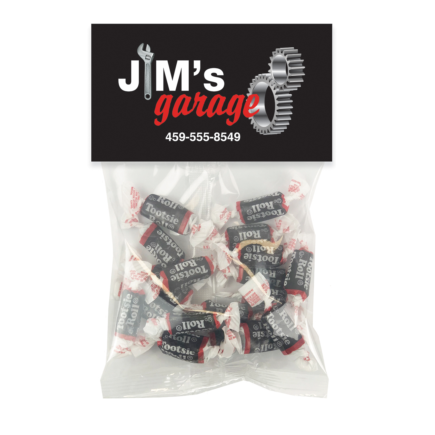 Small Snack Bag with Header Card Standard Fill 12