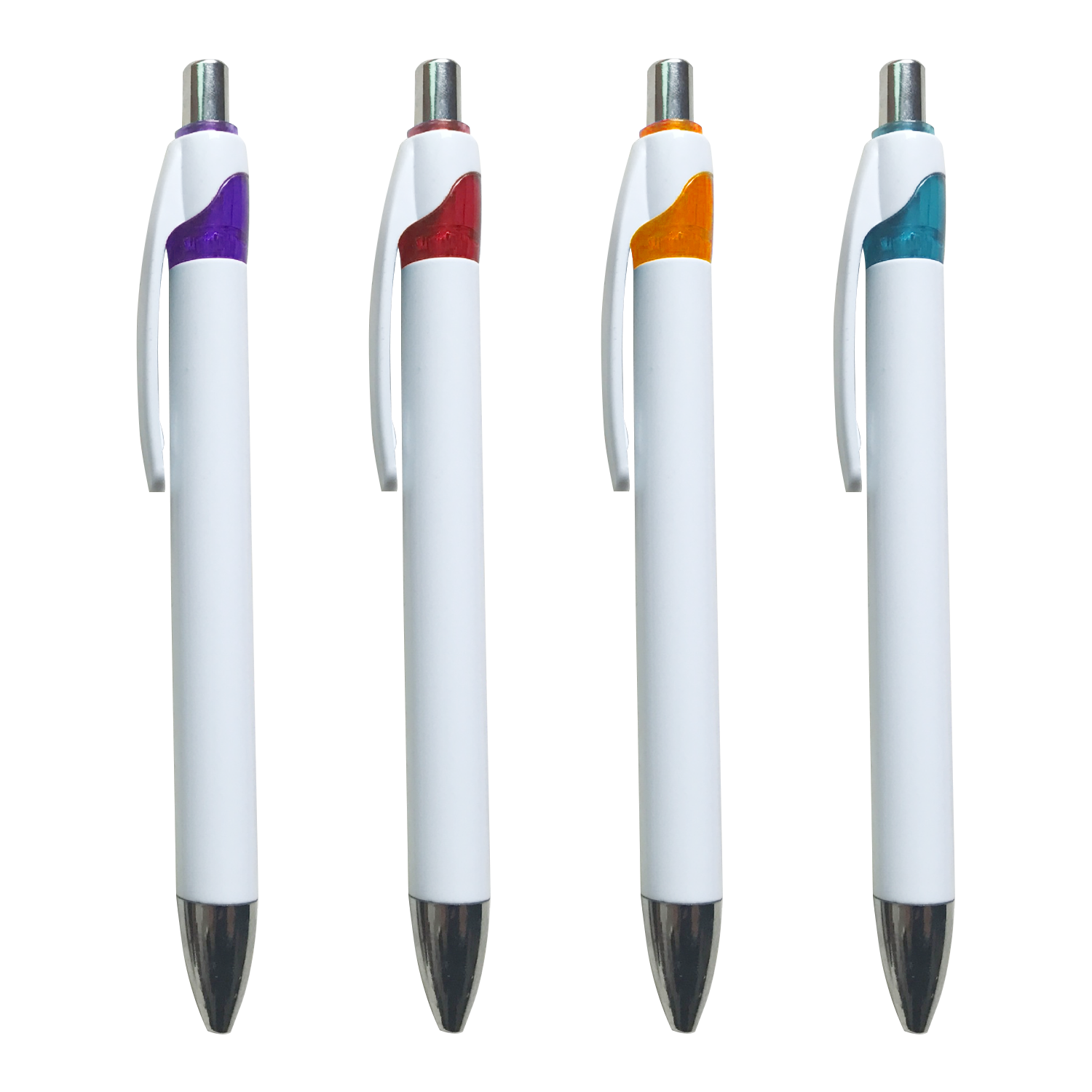 Retractable Plastic Ballpoint Pen 6