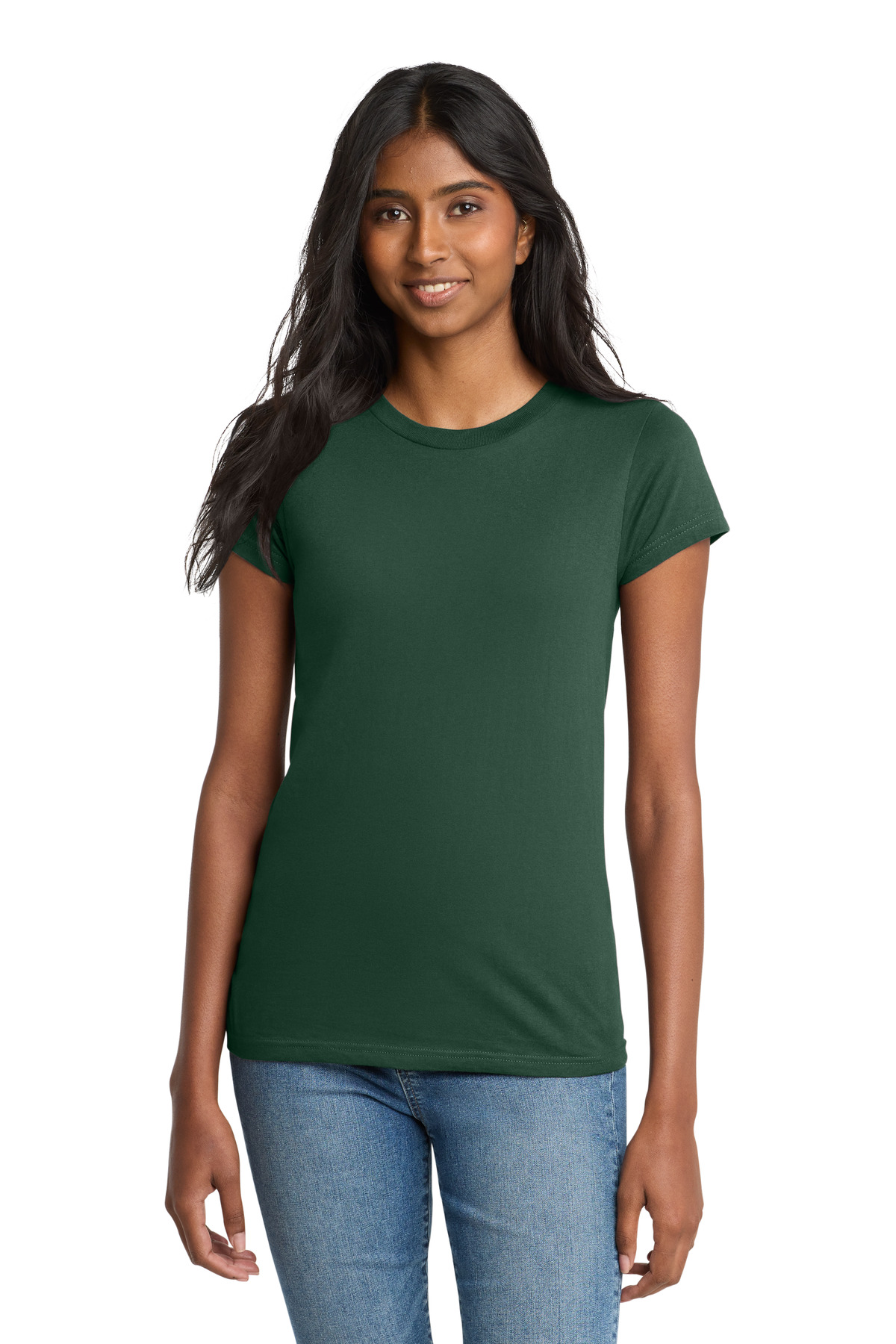 District Women's Fitted The Concert Tee DT5001 199