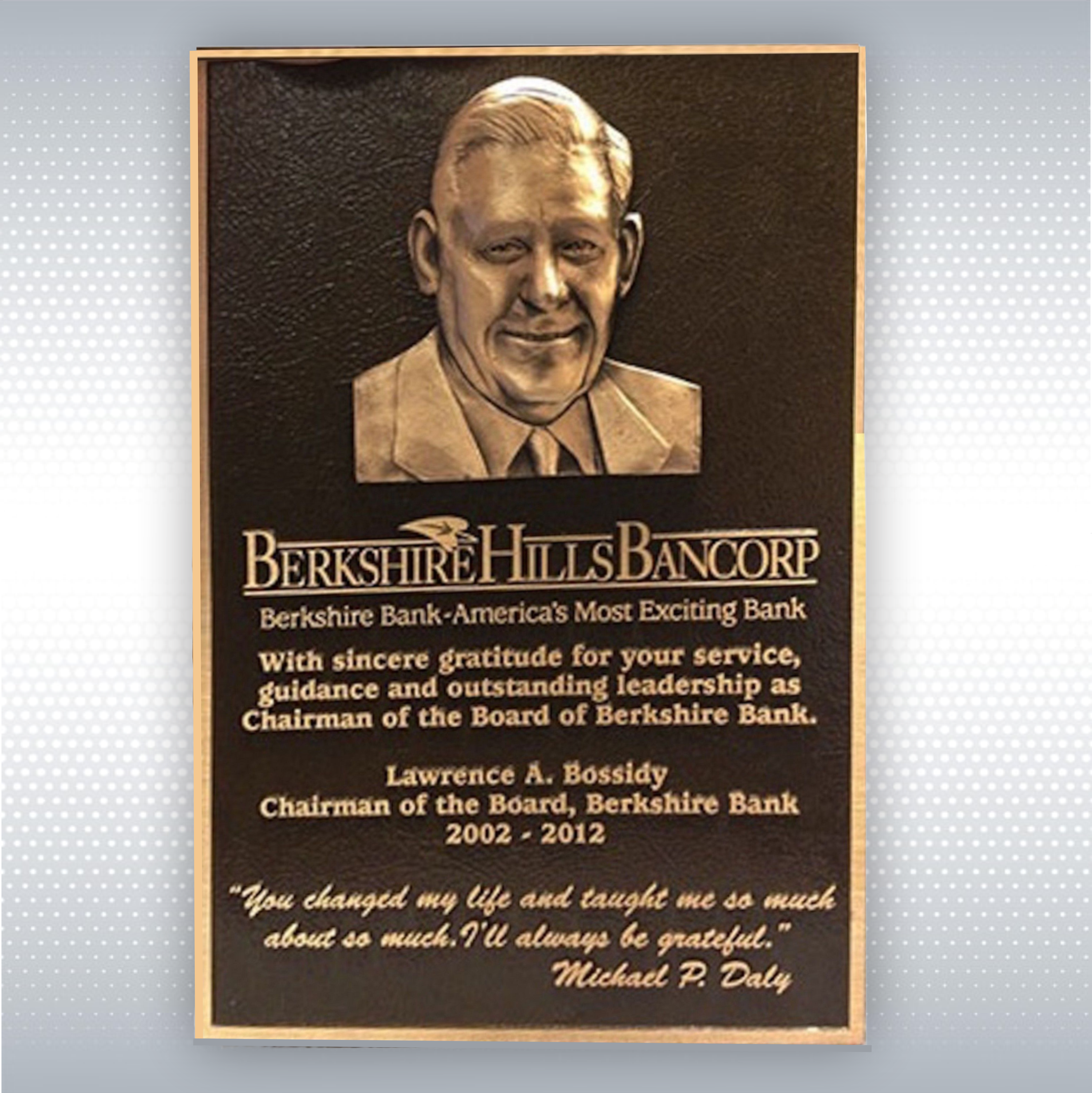 Bronze plaque 2