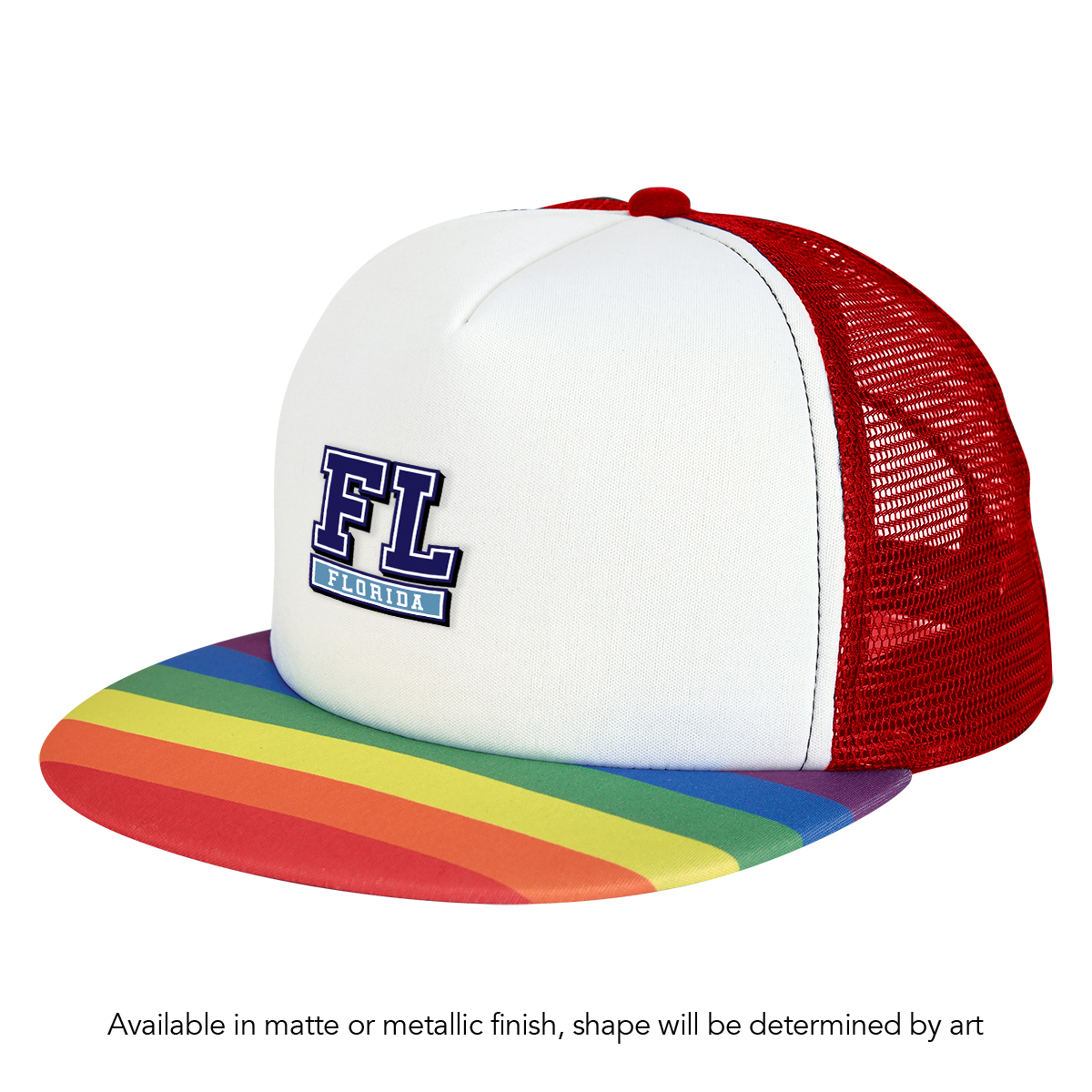 Rainbow Trucker Cap 6
