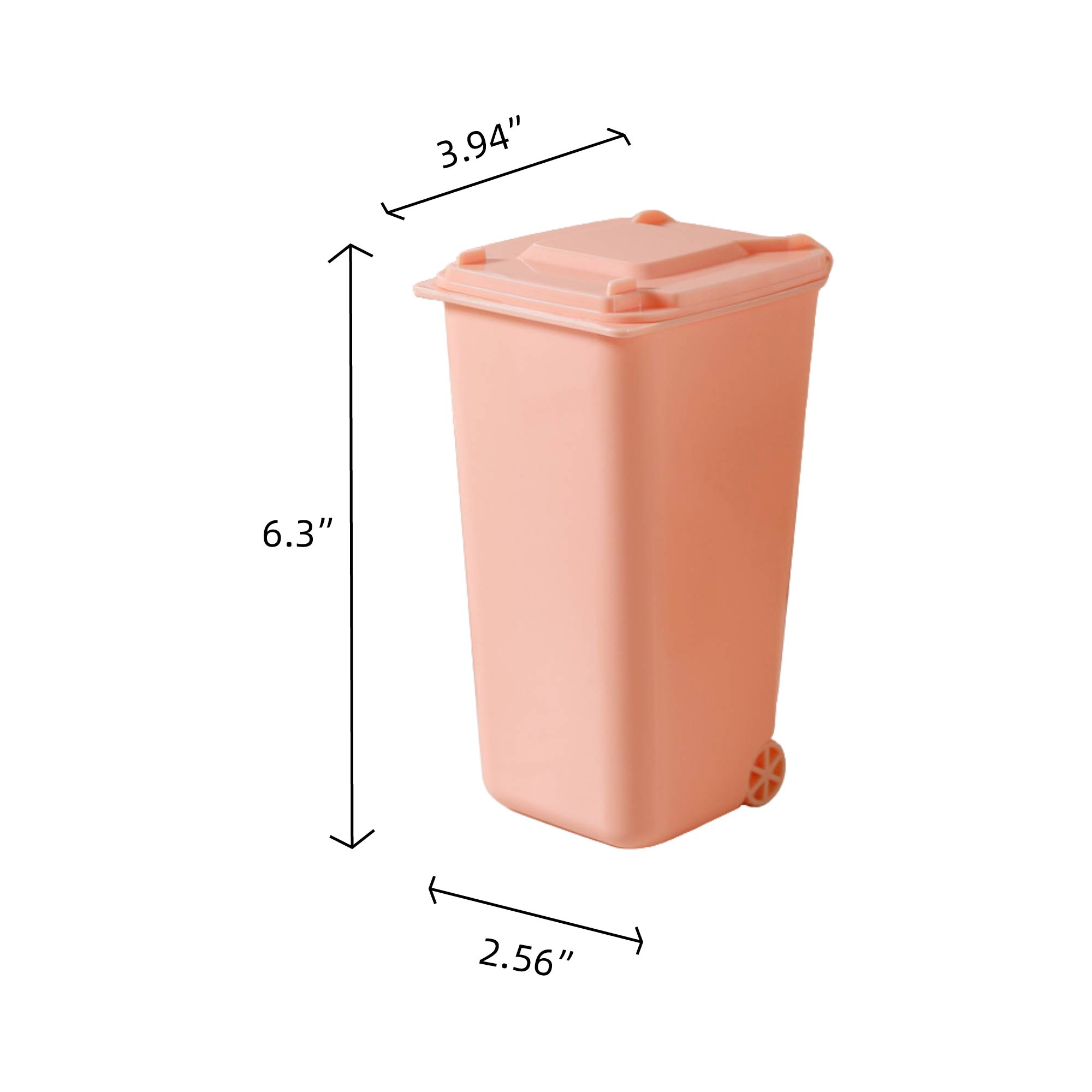MOQ 10 pcs Mini Trash Can With Lid 3