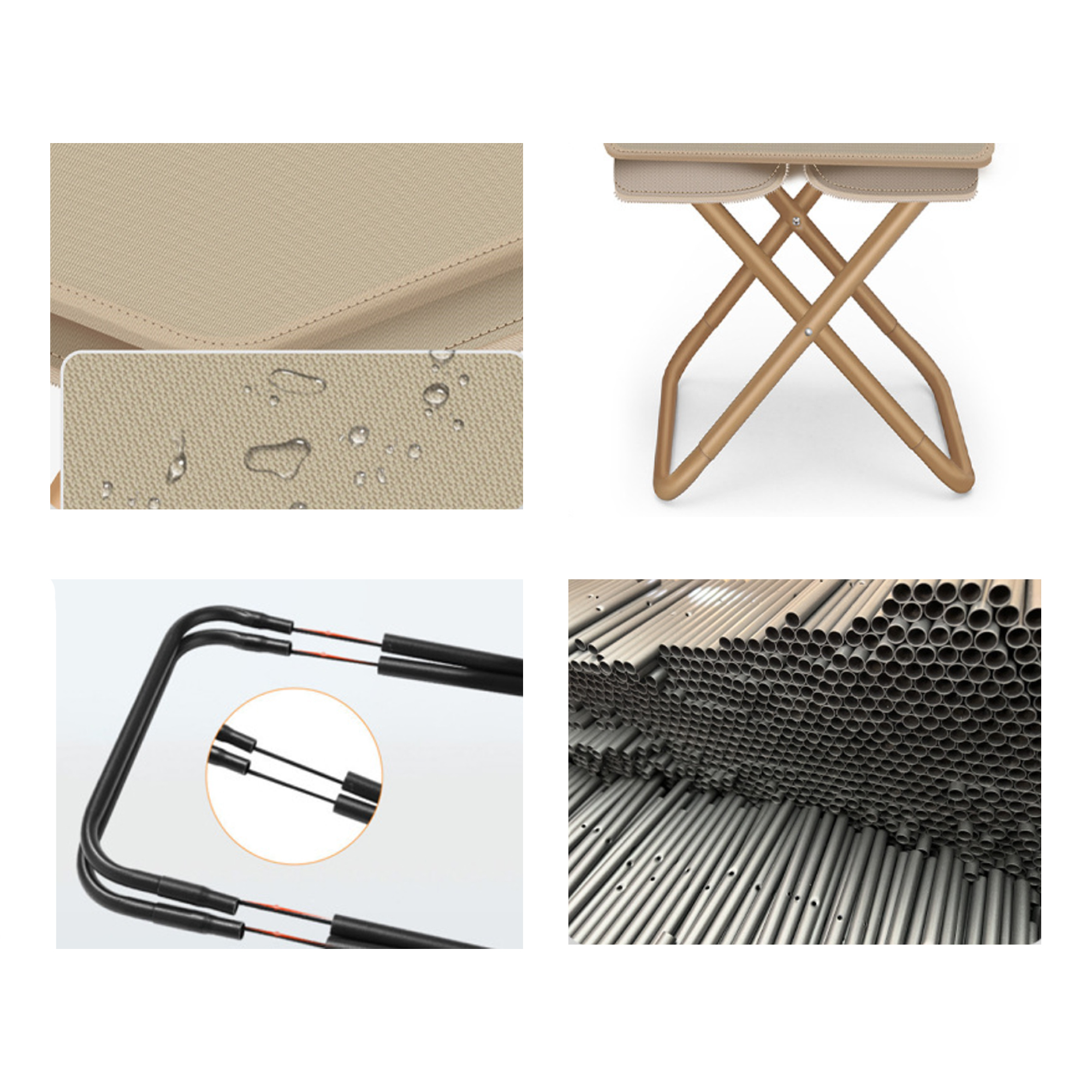 Full Color Portable Mini Folding Stool MOQ 50 4