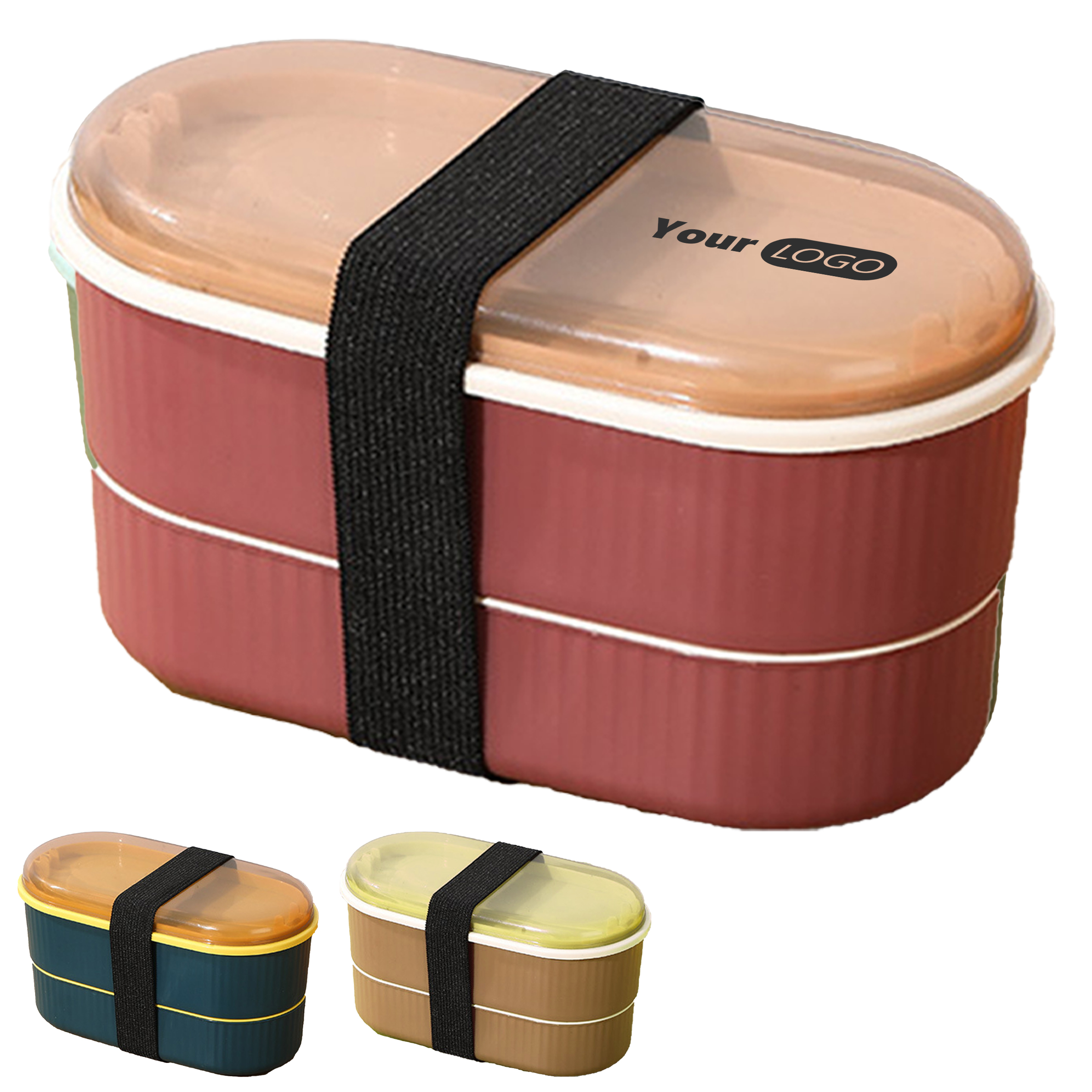 Polypropylene Office Workers' Weight Loss Meal Compartment Lunch Box 2
