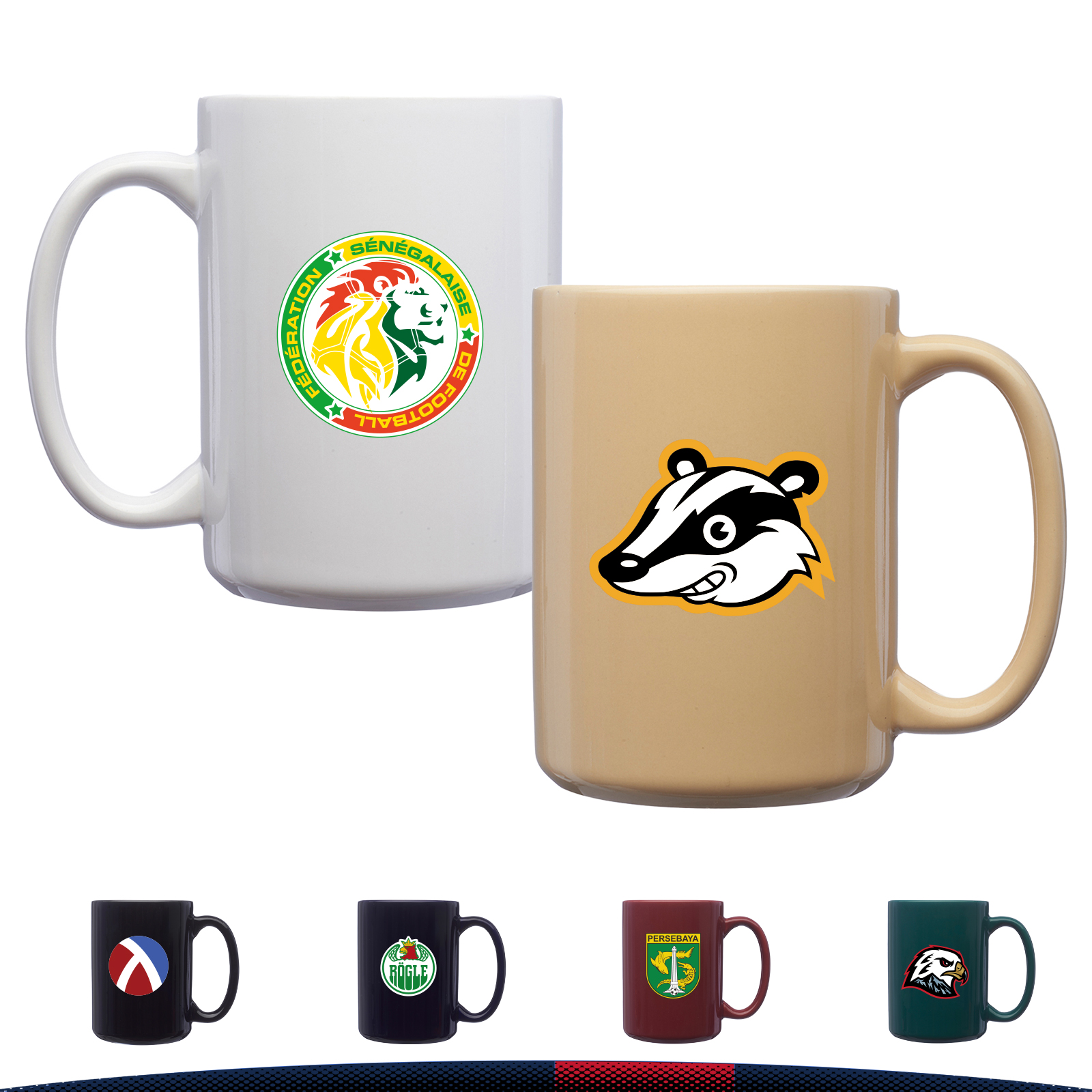 15 oz. Glossy Ceramic Mugs 8