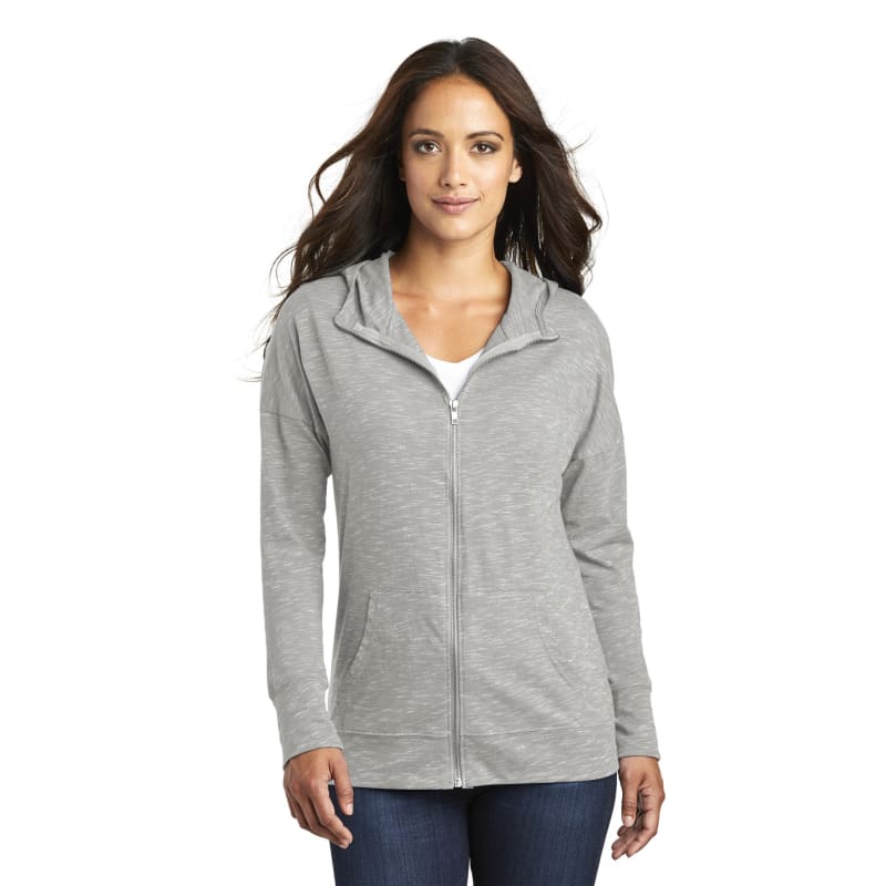 District Women's Medal Full-Zip Hoodie., custom hoodie or sweatshirt with logo imprint 18